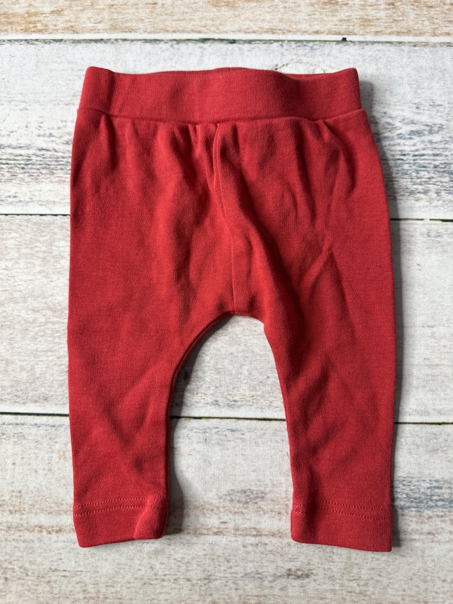 Kate Quinn Unisex Red Pants Size: 0-3 months Red