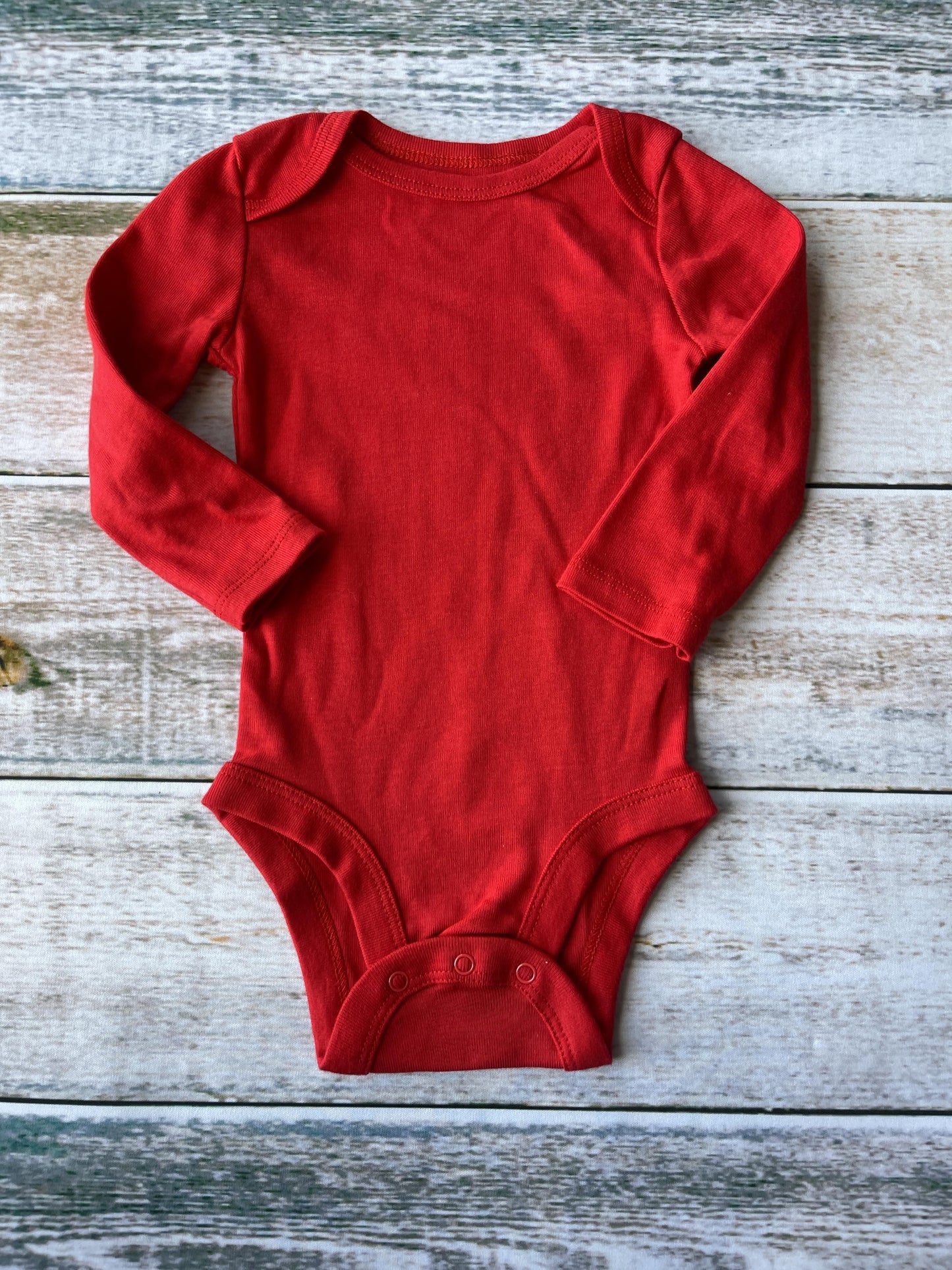 Lamaze Unisex Red Onesie Size: 6 months Red