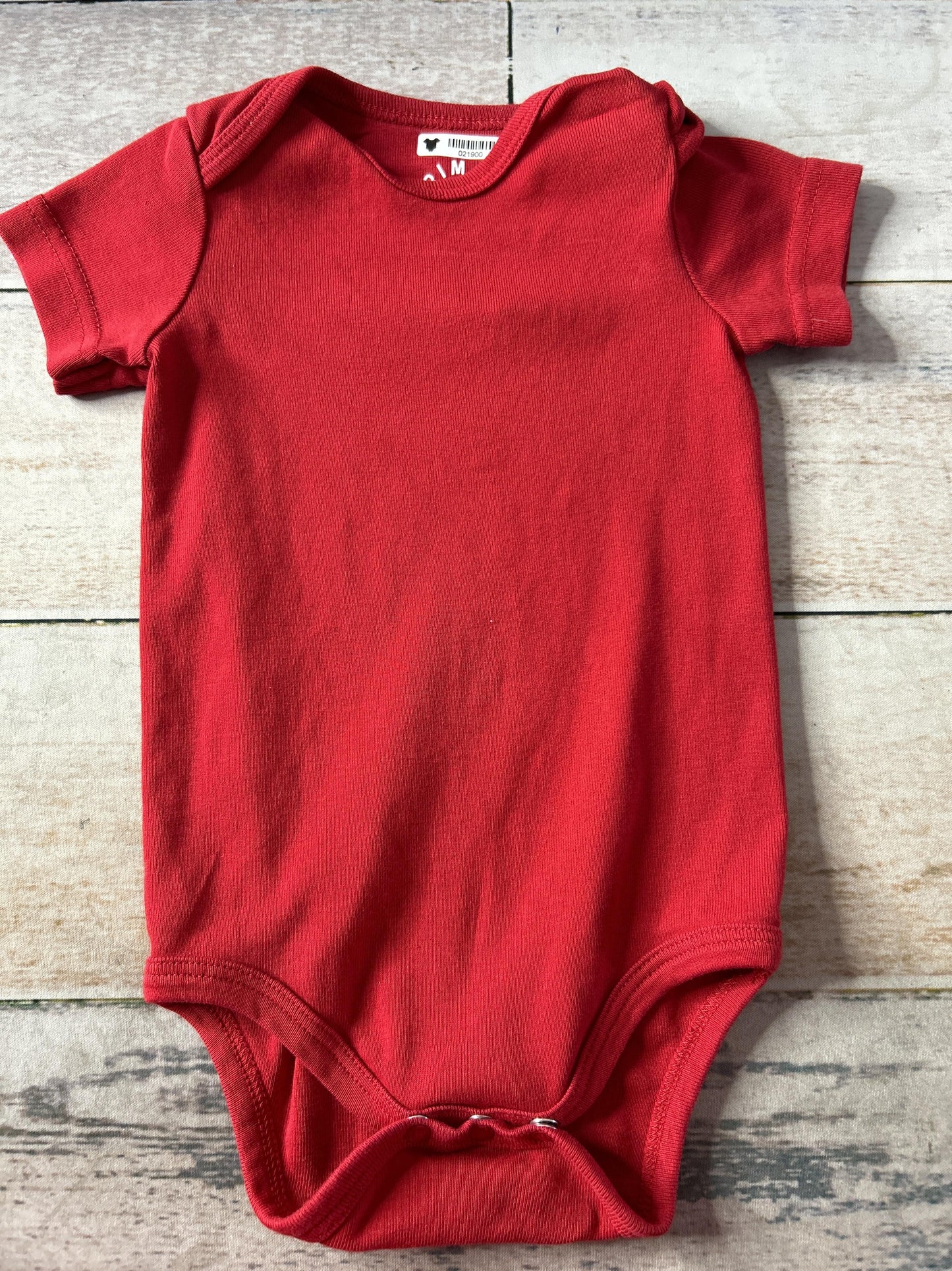 Primark Unisex Red Onesie Size: 6-9 months Red