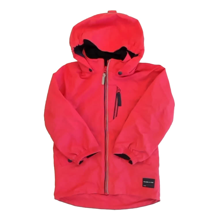 Polarn O Pyret Girls Red Jacket Size: 4-5T Red