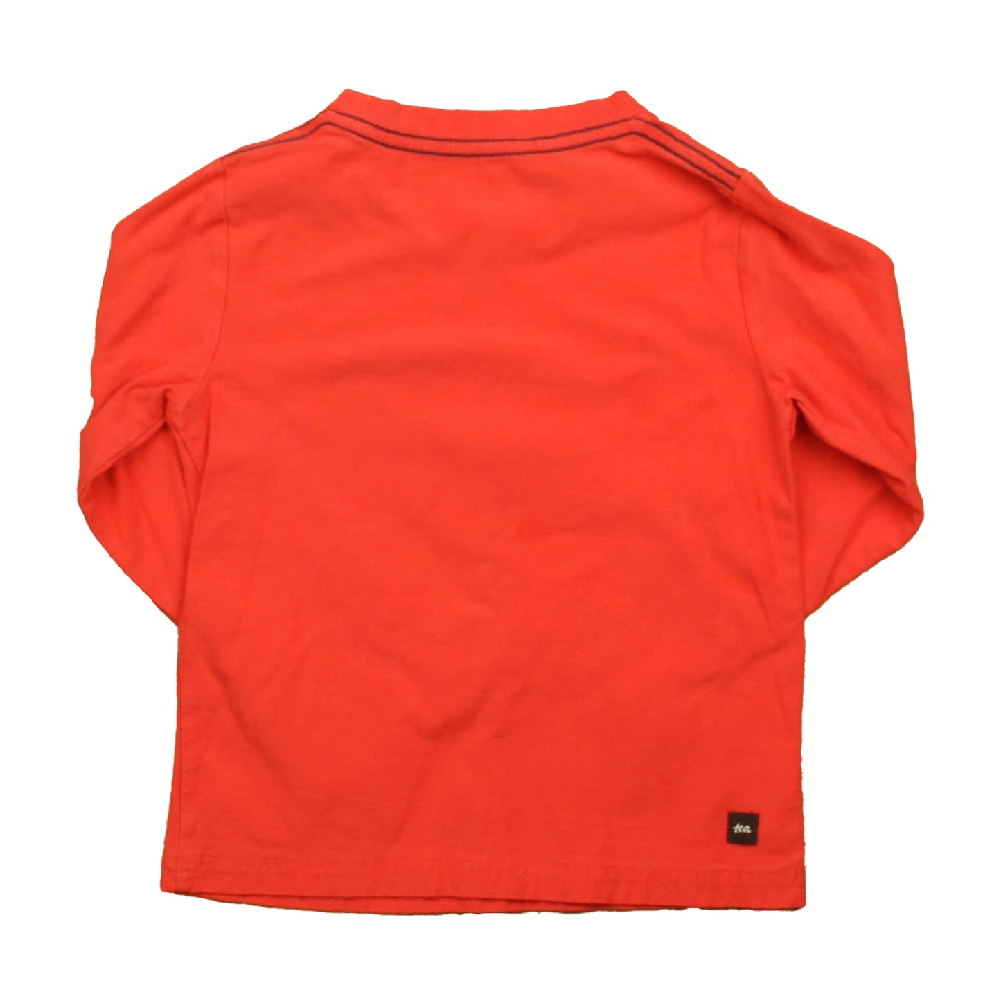 Tea Collection Boys Red Long Sleeve T-Shirt Size: 3T Red