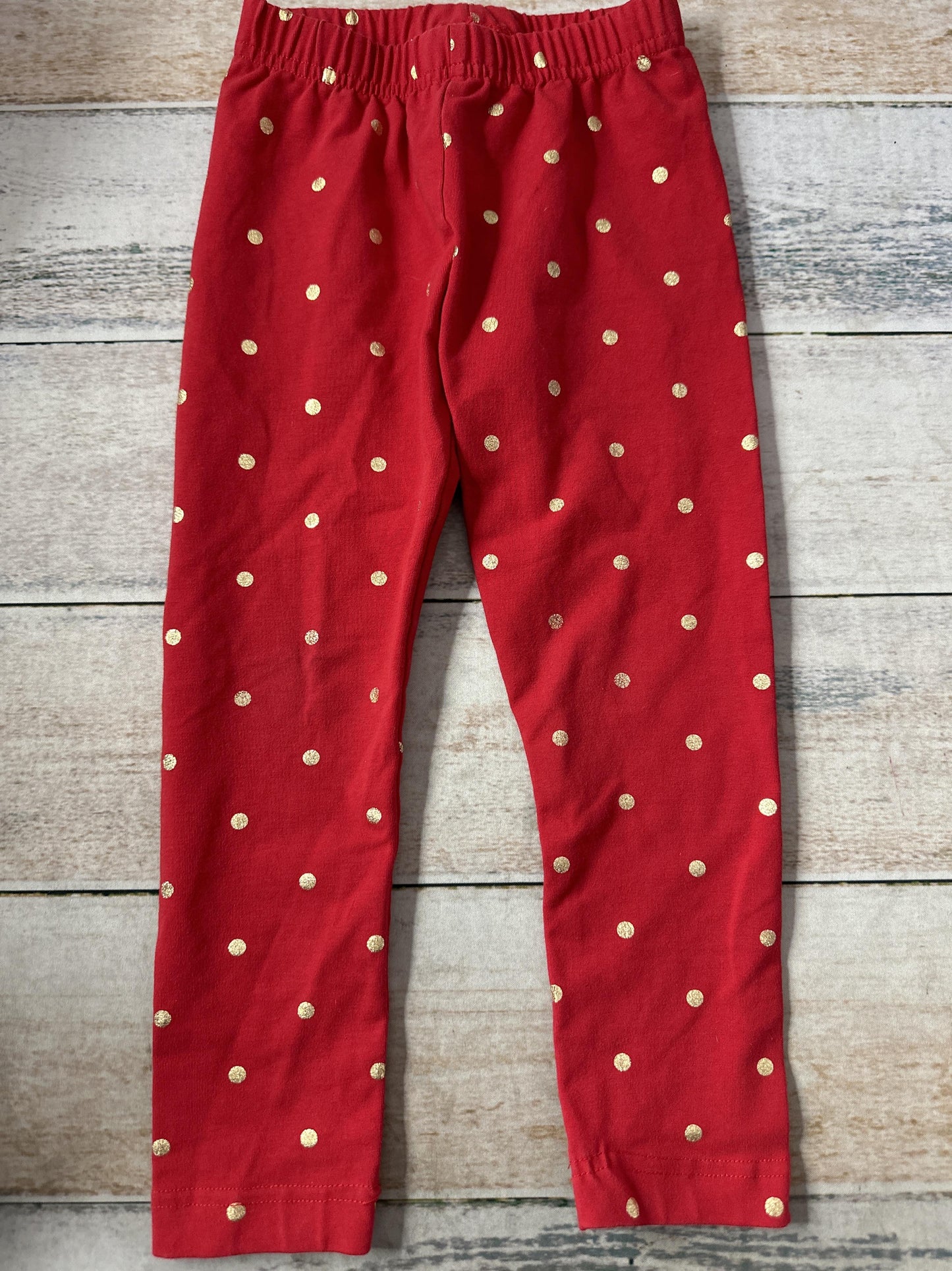 Hanna Andersson Unisex Red Pants Size: 4T Red