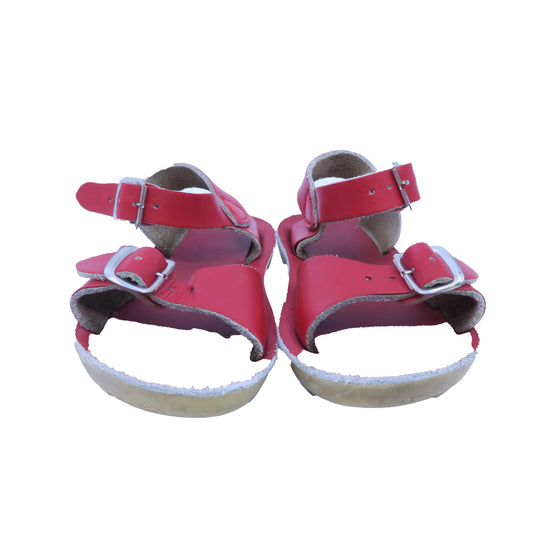 Hoy Saltwater Girls Red Sandals Size: 6 Toddler Red