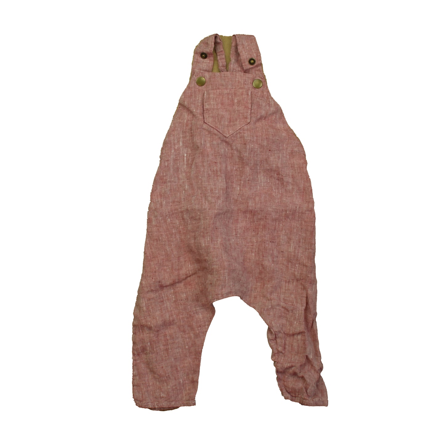 Beya Made Unisex Red Overalls Size: 9 Months Red