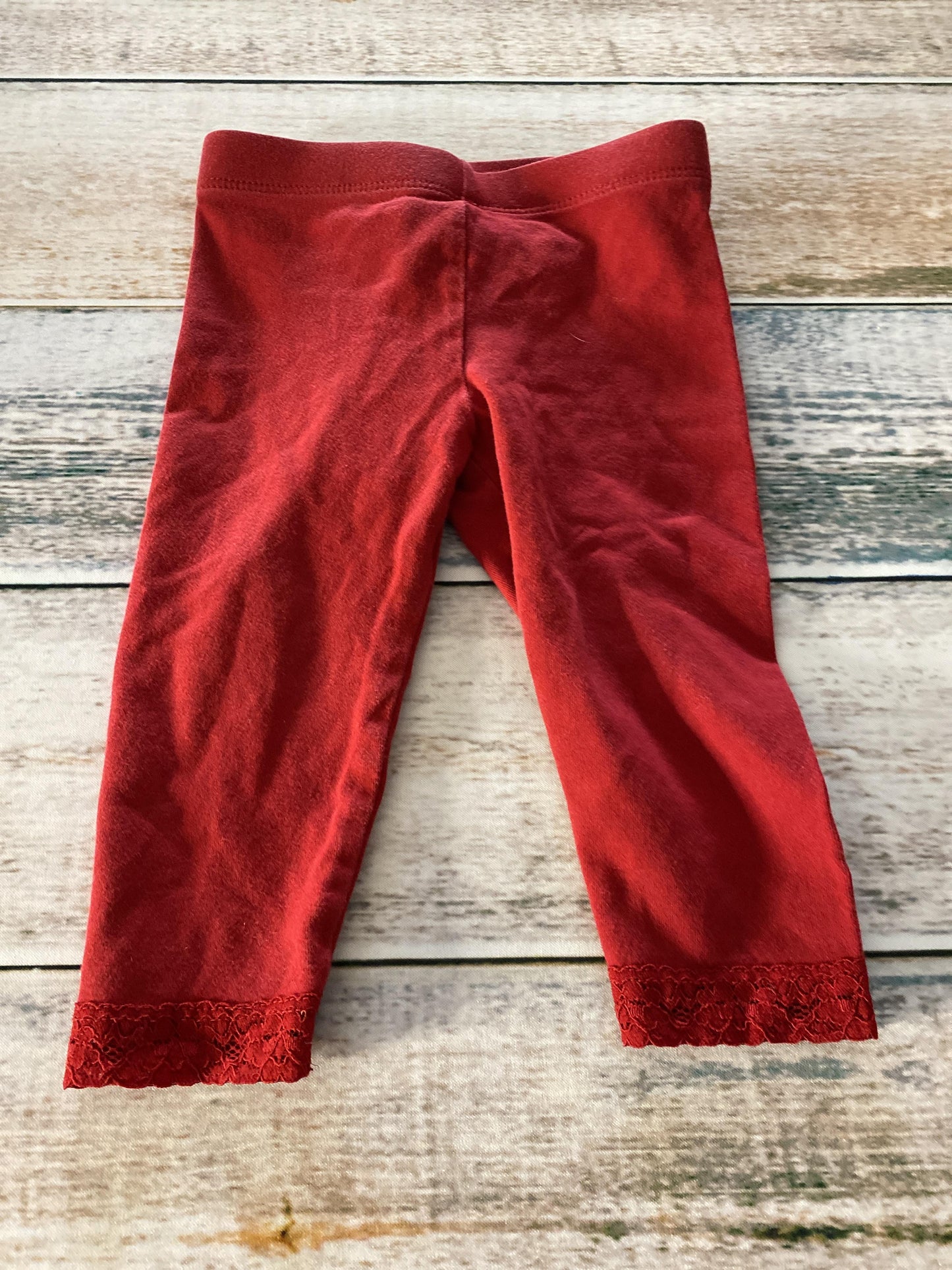 Children's Place Girls Red Pants Size: 12 months Red