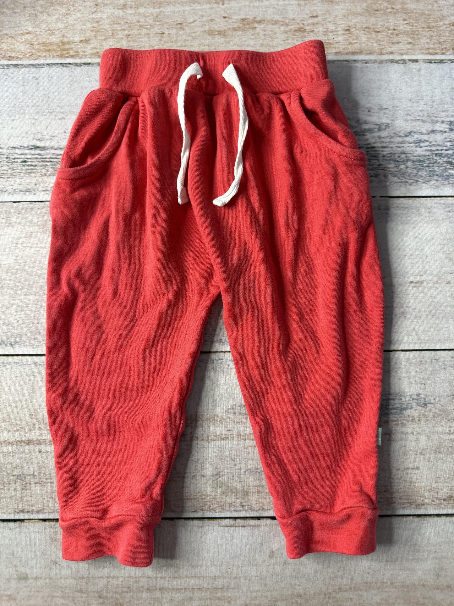 Finn + Emma Girls Red Pants Size: 6-9 months Red
