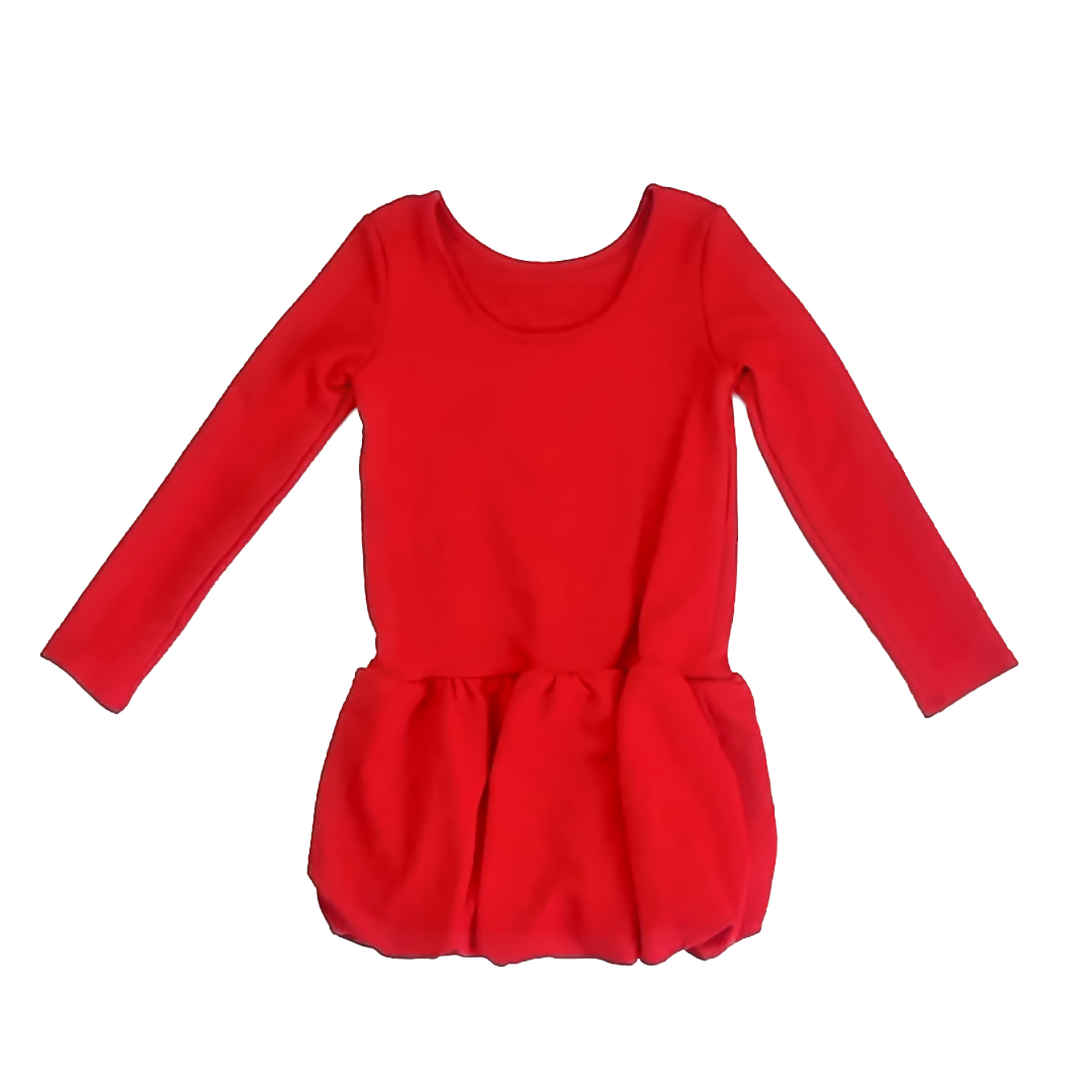 H&M Girls Red Dress Size: 5-6 Years Red