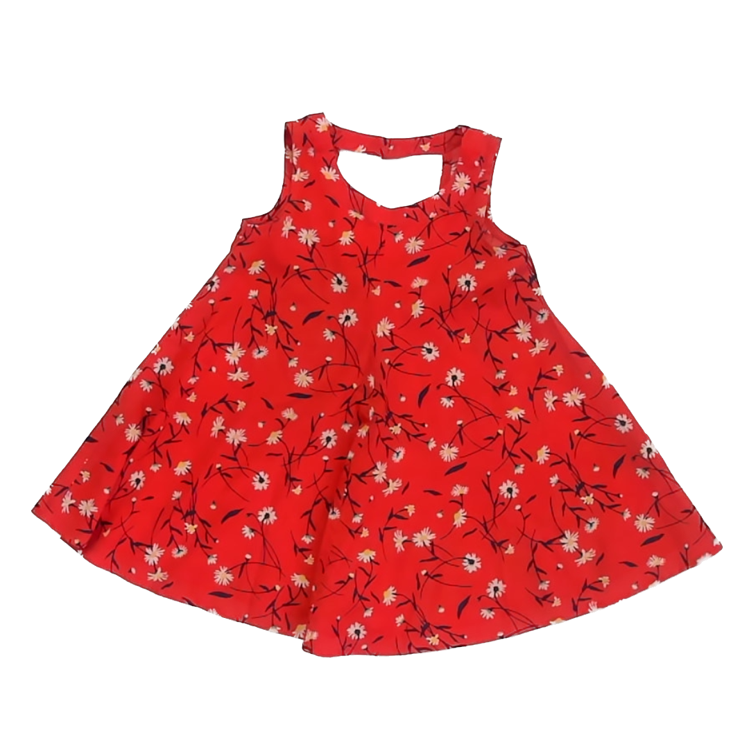 Old Navy Girls Red Dress Size: 2T Red