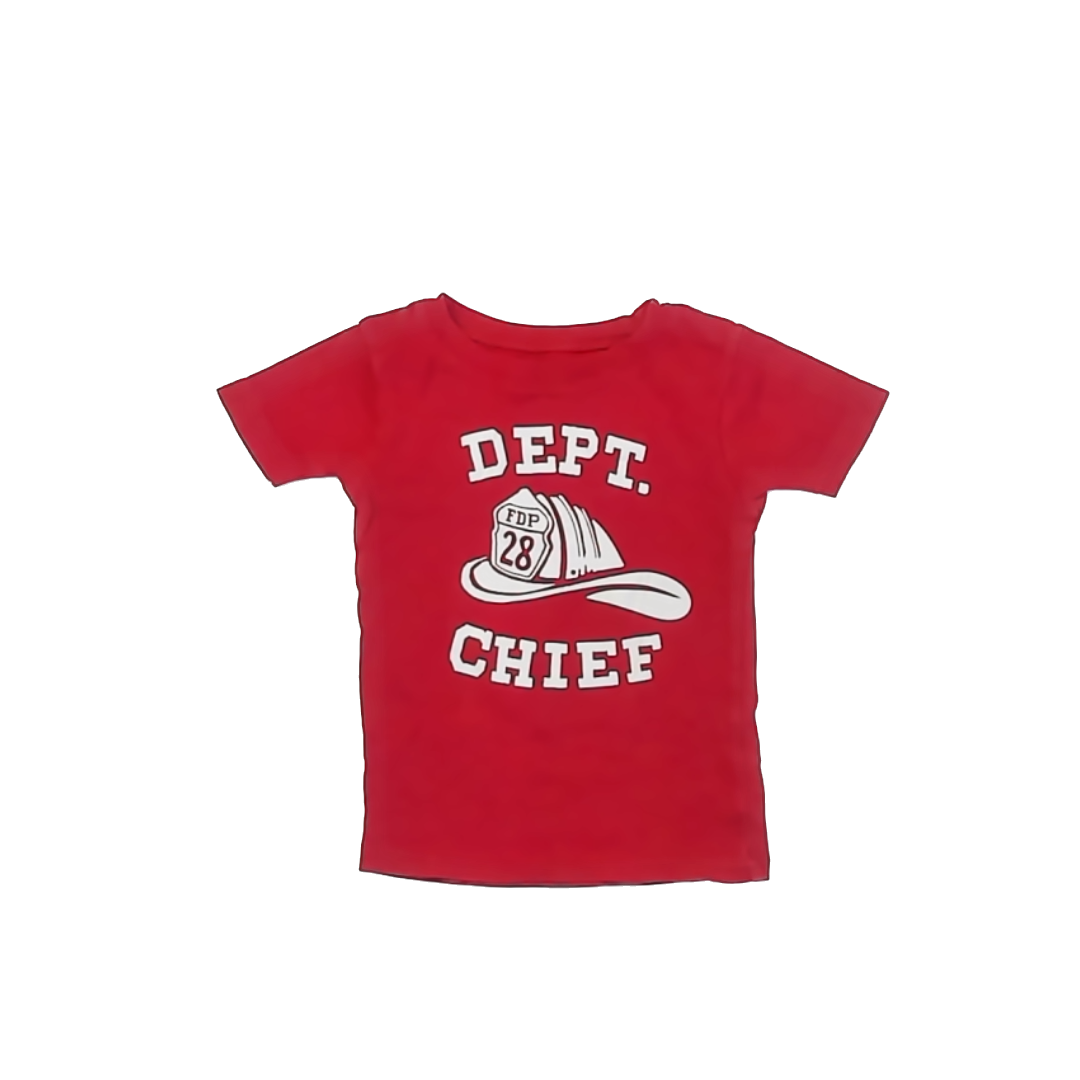 Carter's Boys Red T-Shirt Size: 4T Red