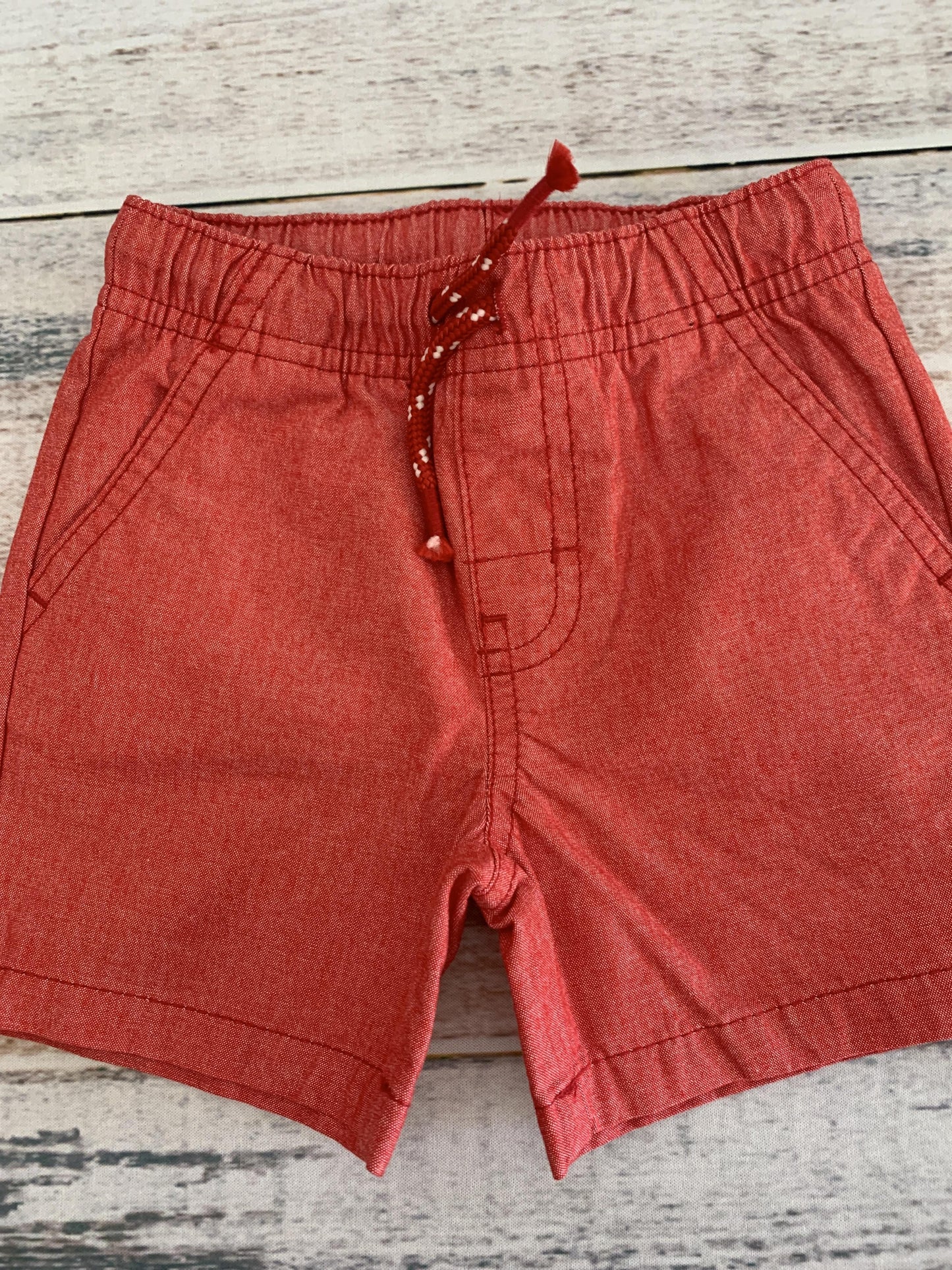 Cat & Jack Boys Red Shorts Size: 12M Red