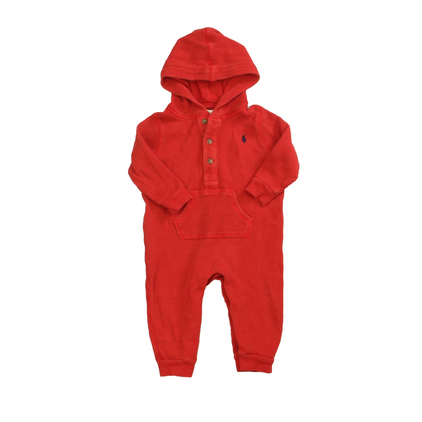 Ralph Lauren Boys Red Long Sleeve Outfit Size: 9 Months Red