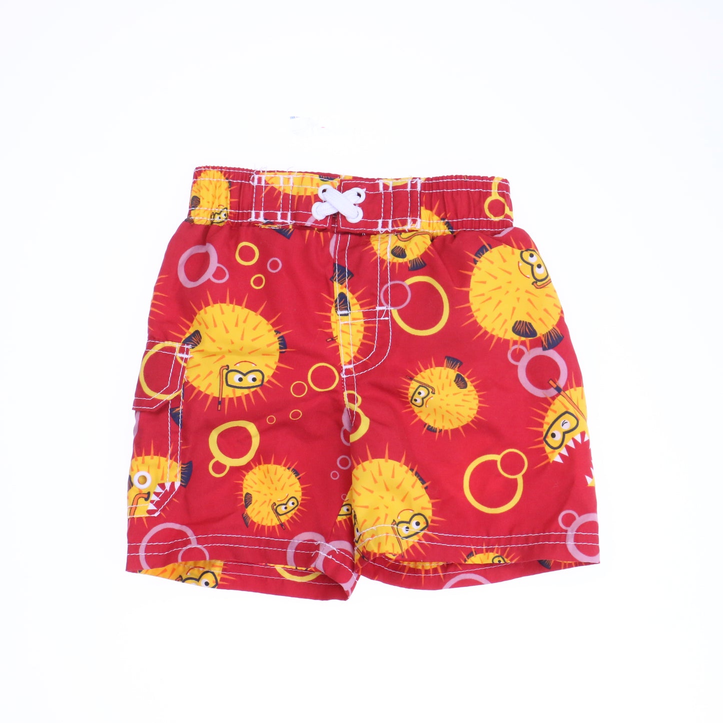 Joe Boxer Boys Red Trunks Size: 12 Months Red