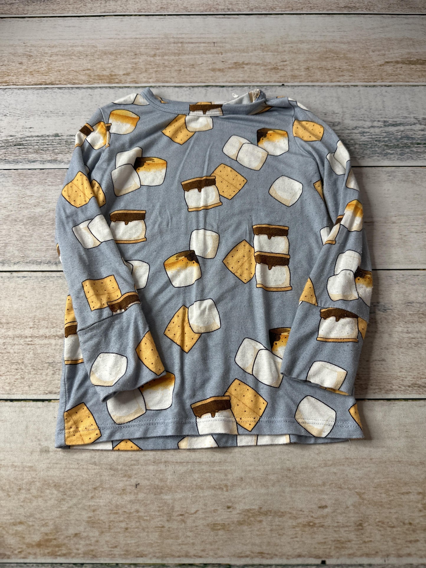Posh Peanut Unisex Royal Blue | Food Pajamas Size: 3T Royal Blue | Food