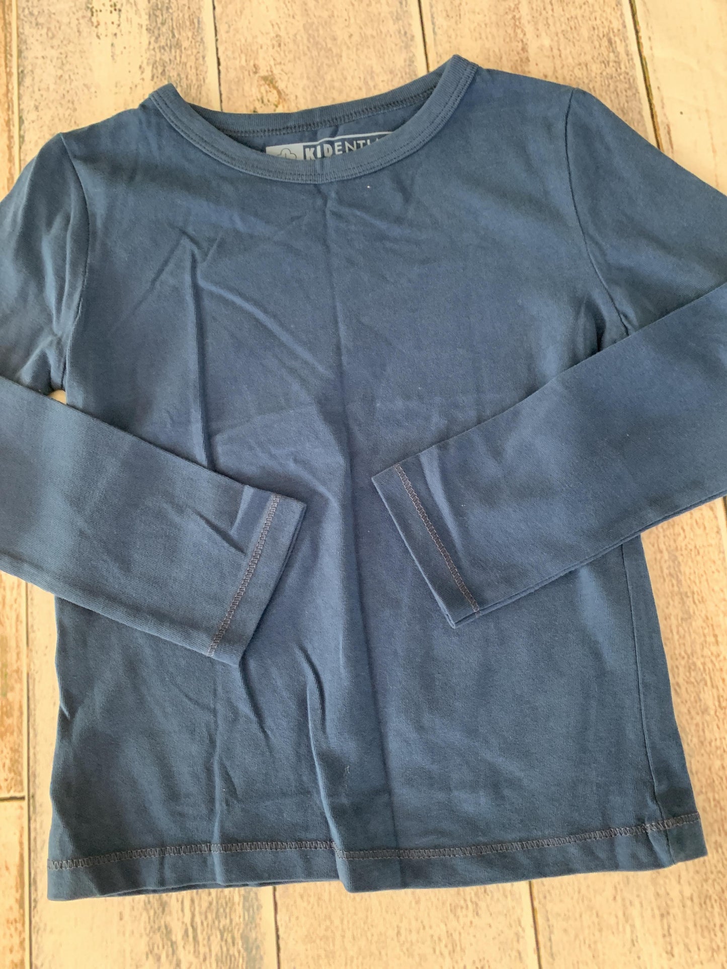 Kidential Boys Royal Blue Long Sleeve T-Shirt Size: 6 Royal Blue