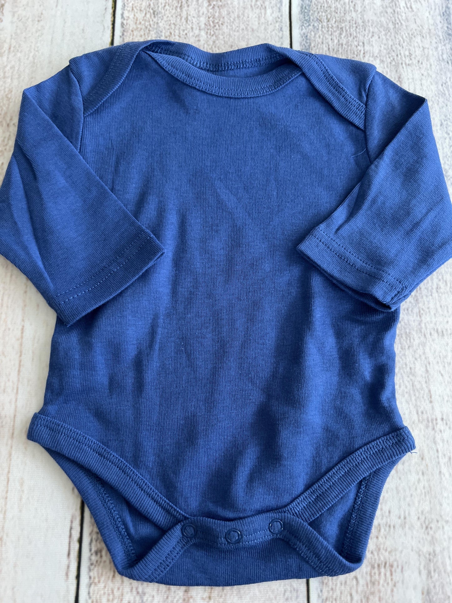 Leveret Boys Royal Blue Onesie Size: 0-3 months Royal Blue