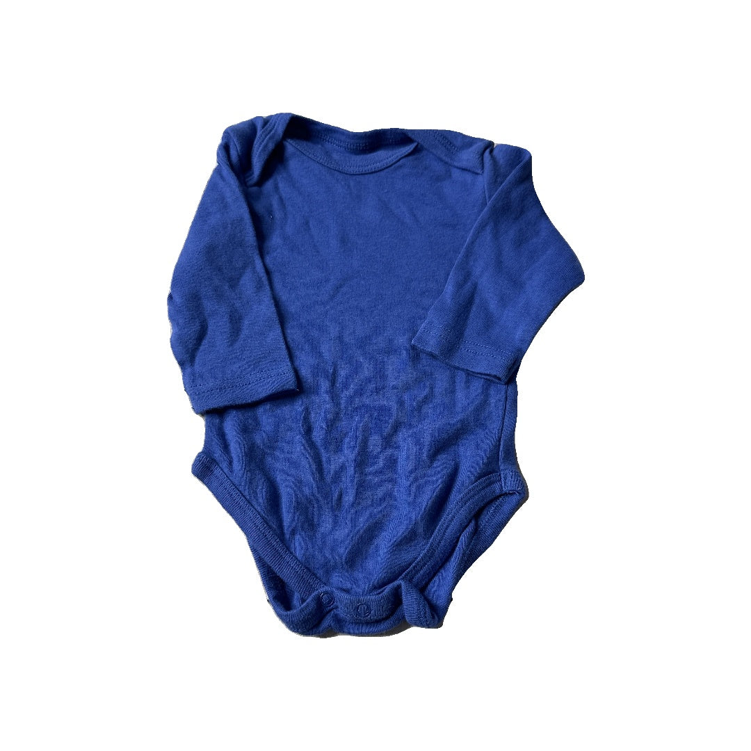 Leveret Boys Royal Blue Onesie Size: 3-6 months Royal Blue