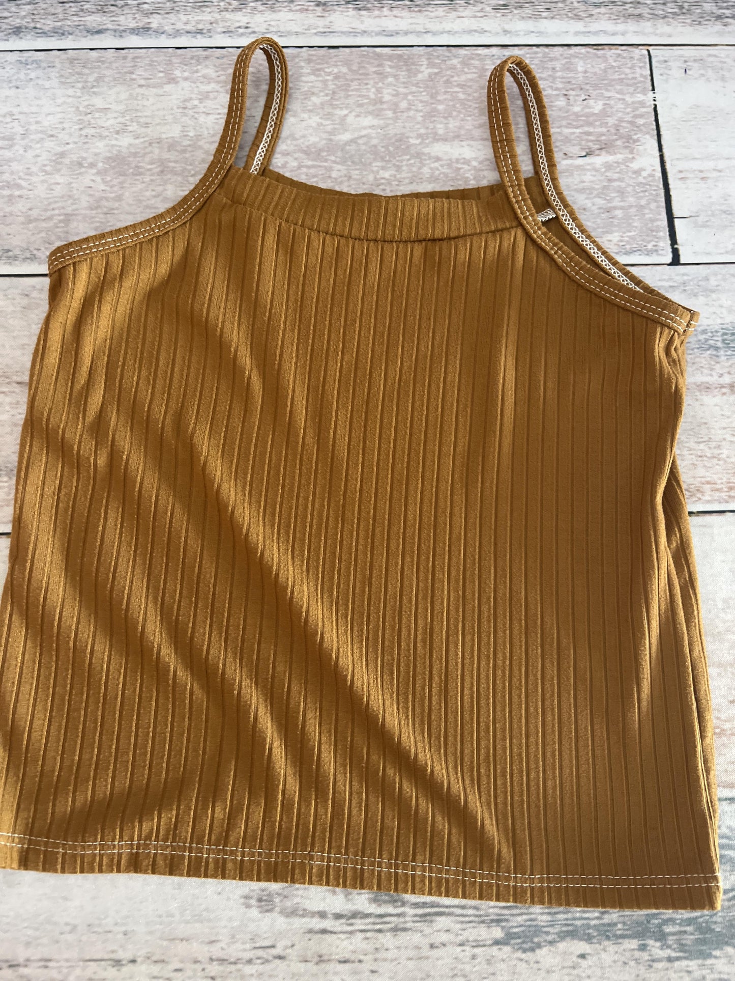 Little Lucca Love Girls Rust Tank Top Size: 3T Rust