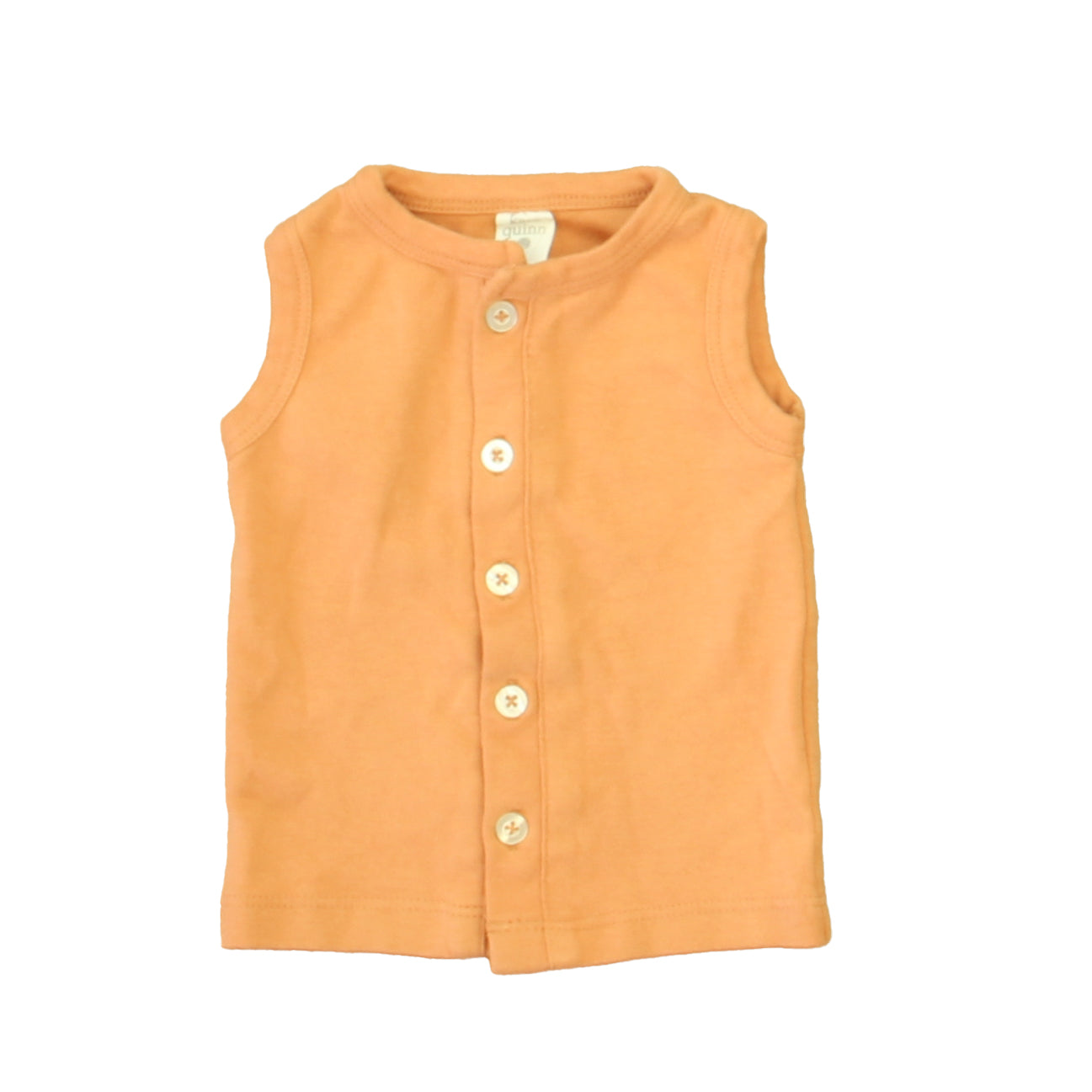 Kate Quinn Organics Girls Rust Tank Top Size: 6-12 Months Rust