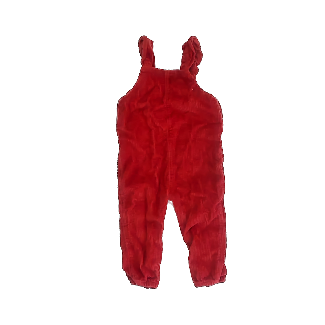 Old Navy Girls Rust Overalls Size: 18-24 Months Rust