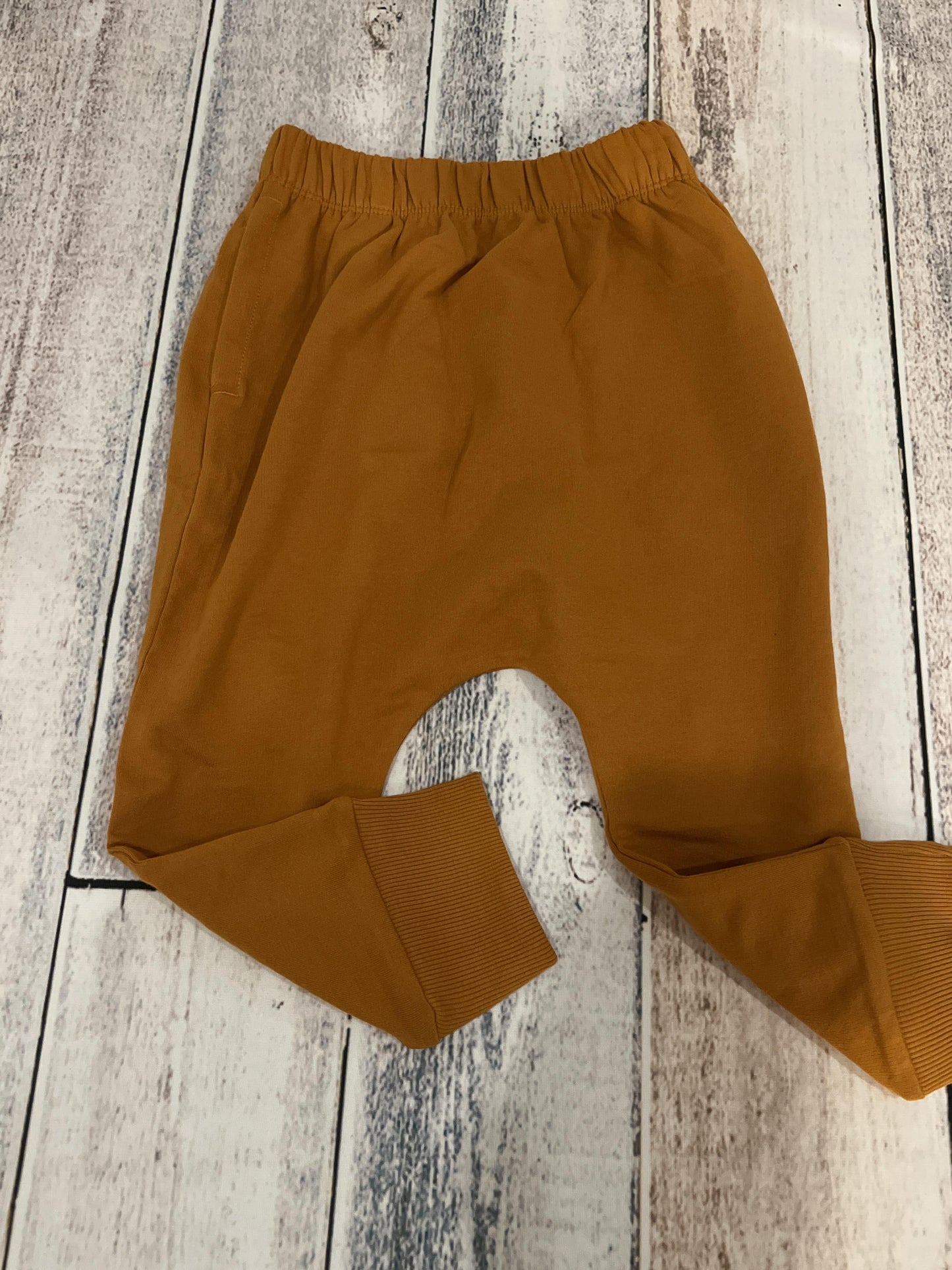 Open Edit Unisex Rust Pants Size: 3T Rust