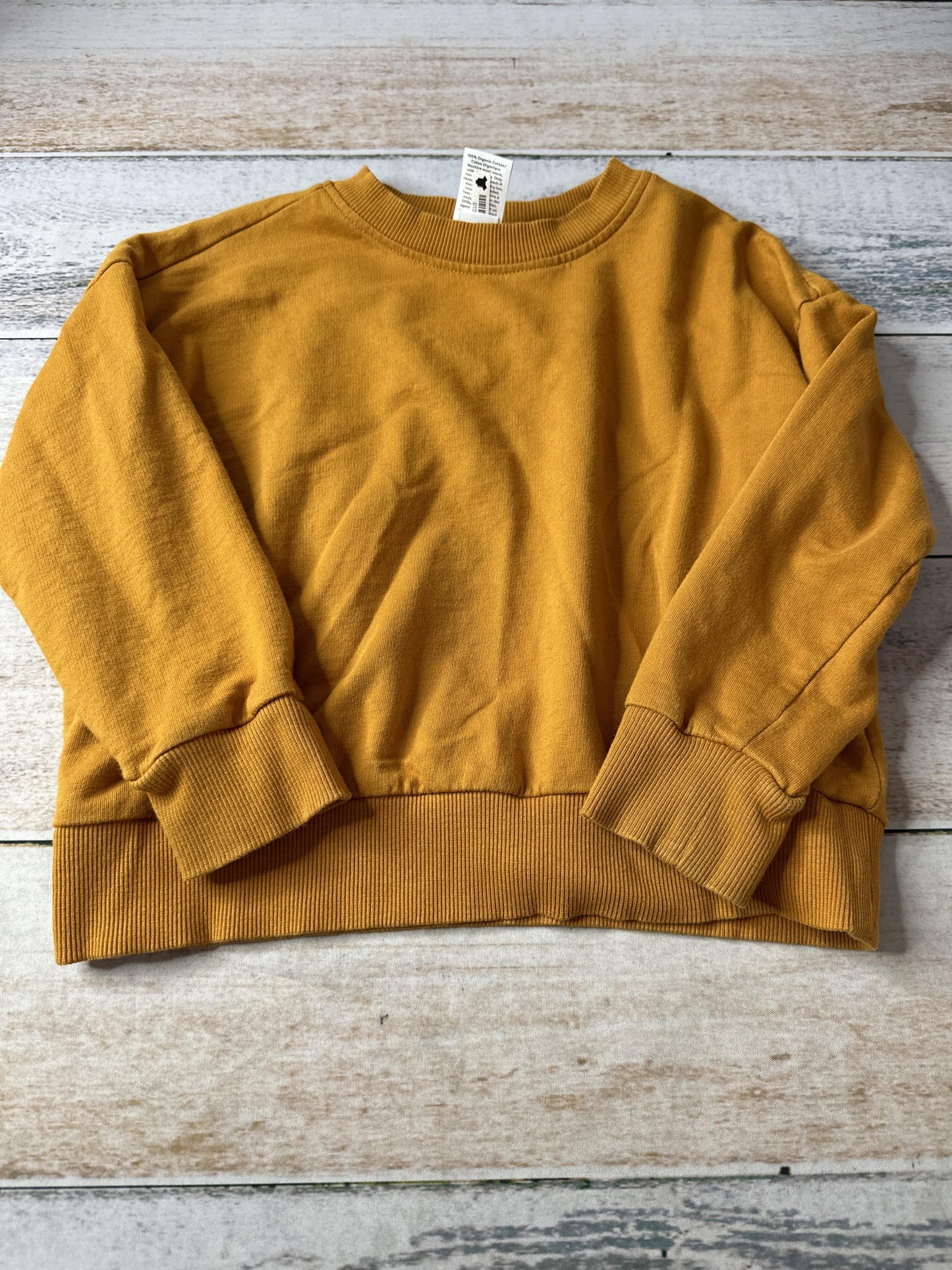 Open Edit Unisex Rust Sweatshirt Size: 3T Rust
