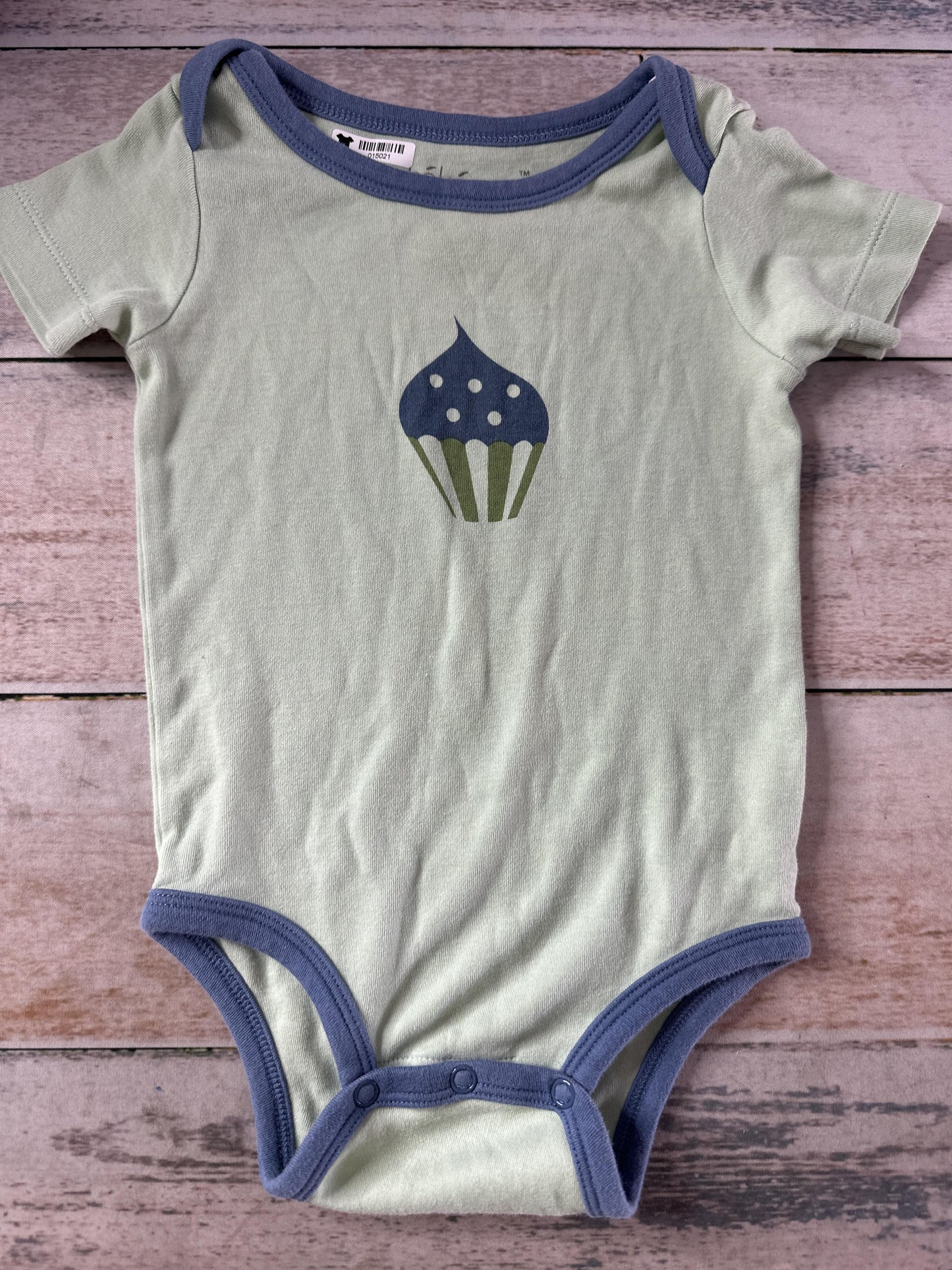 Bebenca Boys Sage | Blue Onesie Size: 9-12 Months Sage | Blue