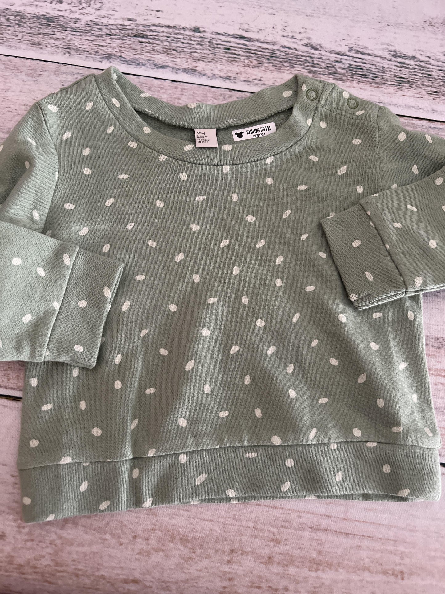 Nordstrom Unisex Sage Sweater Size: 9 months Sage