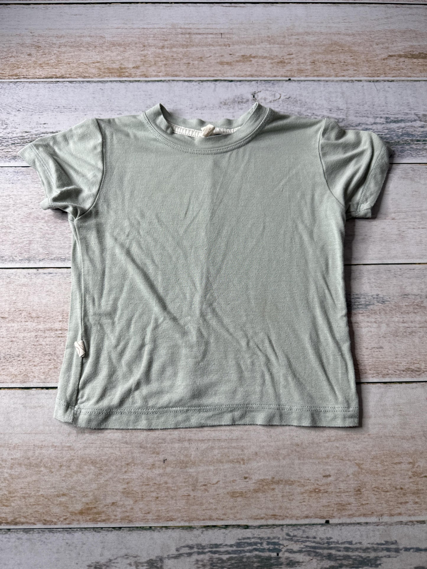 Tenth + Pine Unisex Sage Shirt Size: 18-24 months Sage