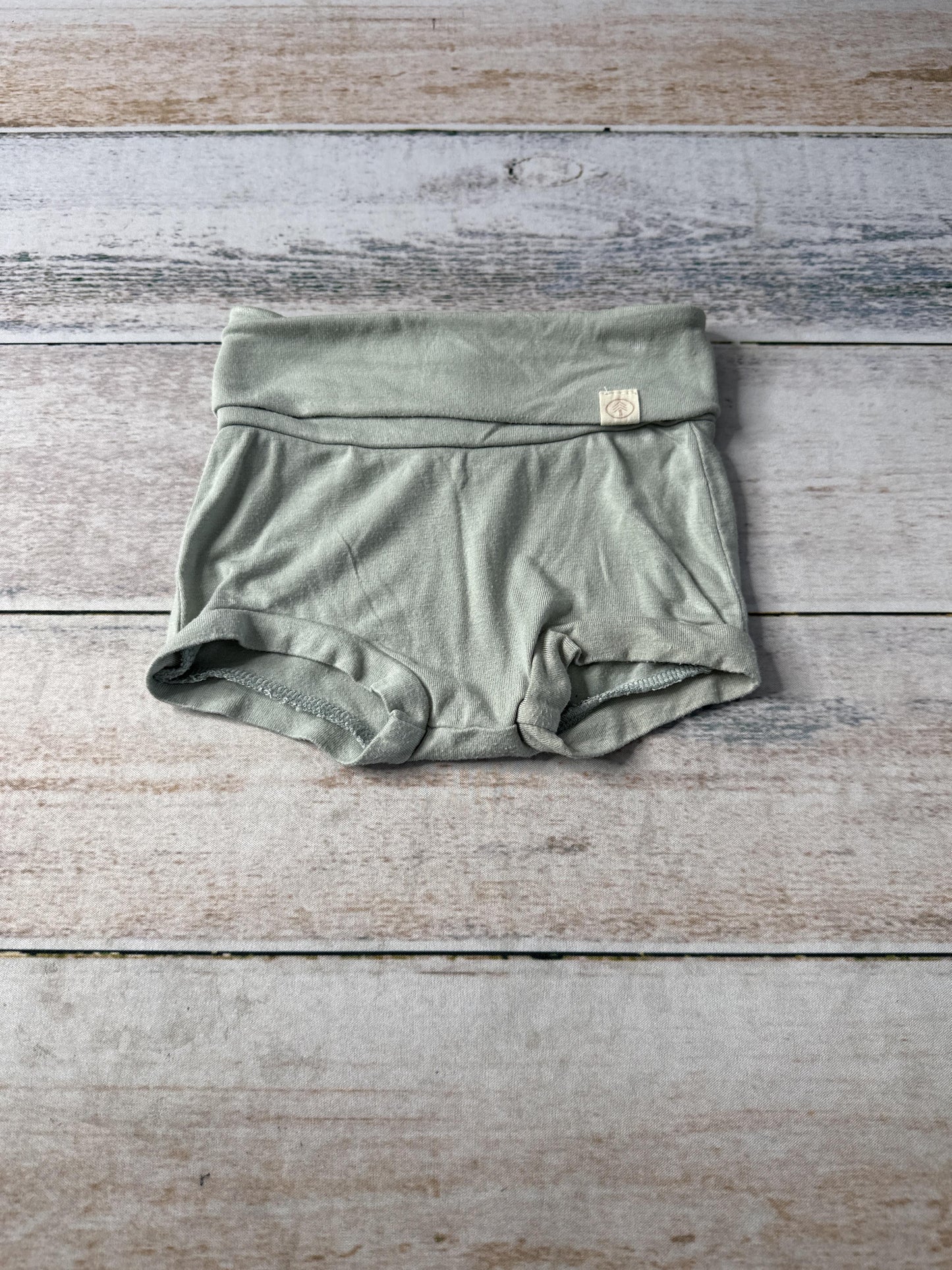 Tenth + Pine Unisex Sage Shorts Size: 6-12 months Sage