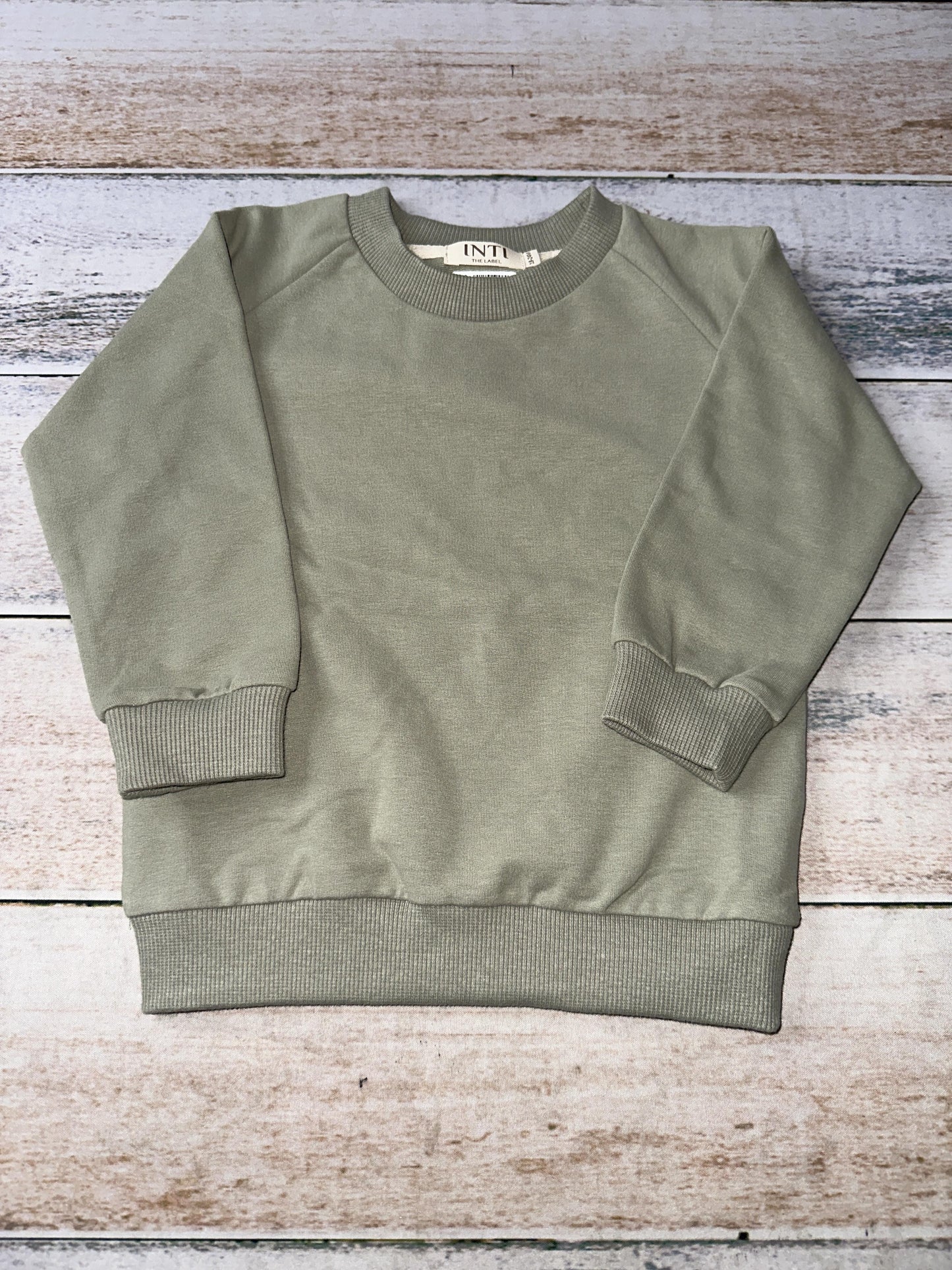 Inti Unisex Sage Sweater Size: 18-24 months Sage
