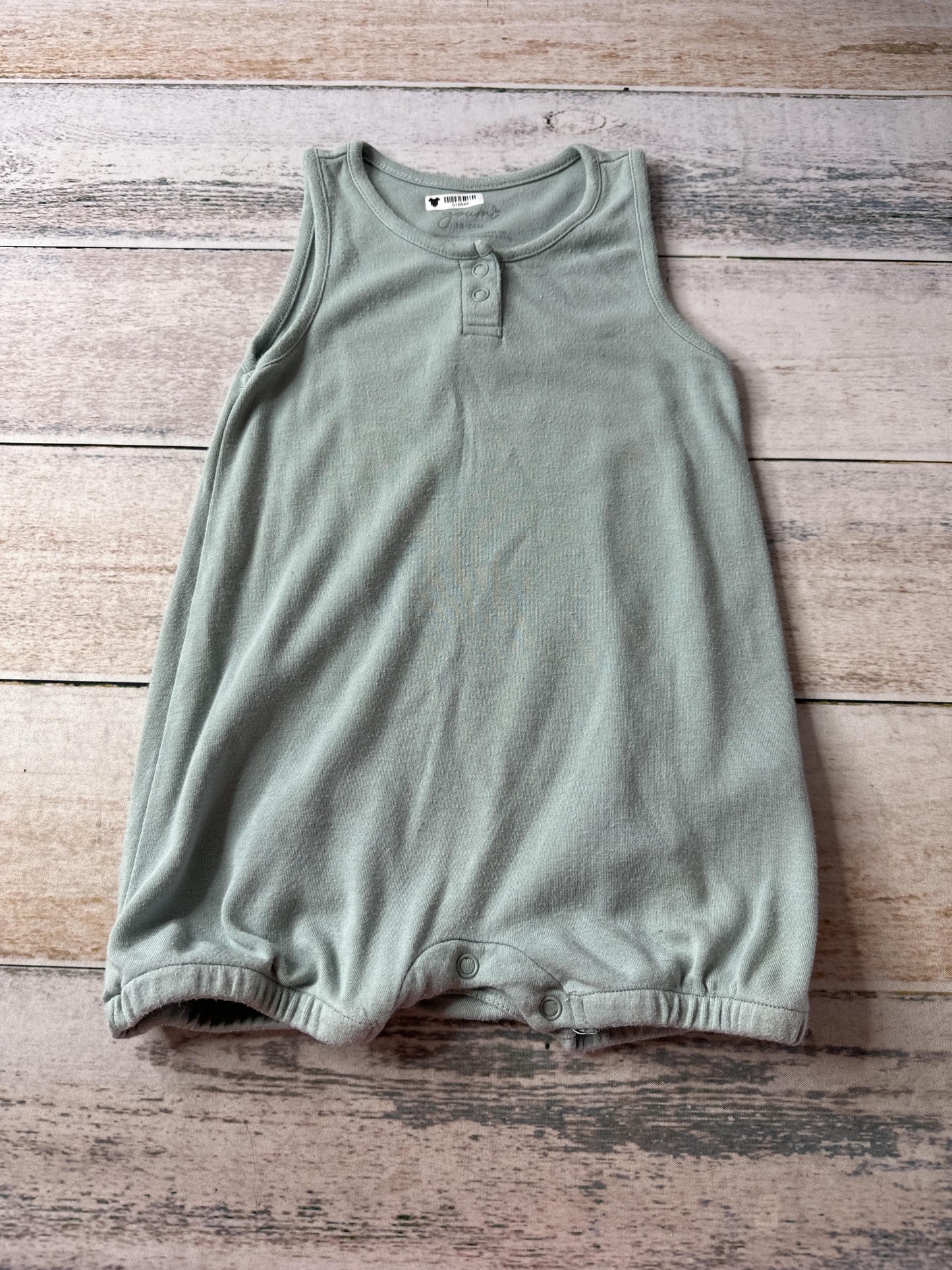 Goumi Unisex Sage Romper Size: 18-24 months Sage