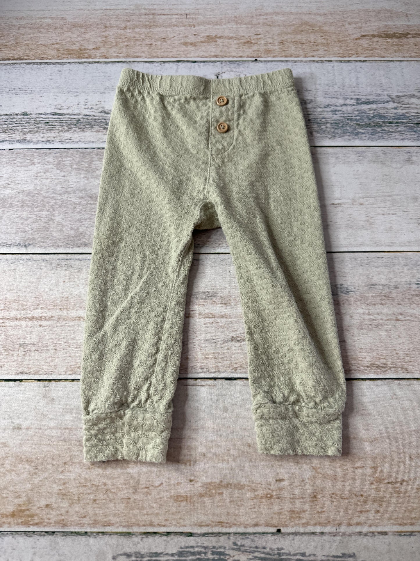 Quincy Mae Unisex Sage Pants Size: 18-24 months Sage