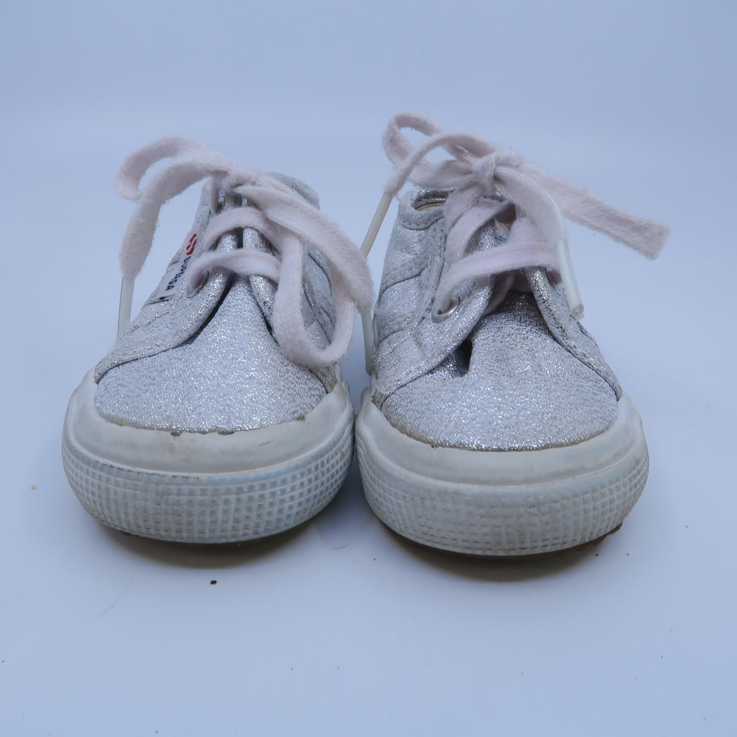 Superga Girls Silver | Sparkle Sneakers Size: 4 Infant Silver | Sparkle