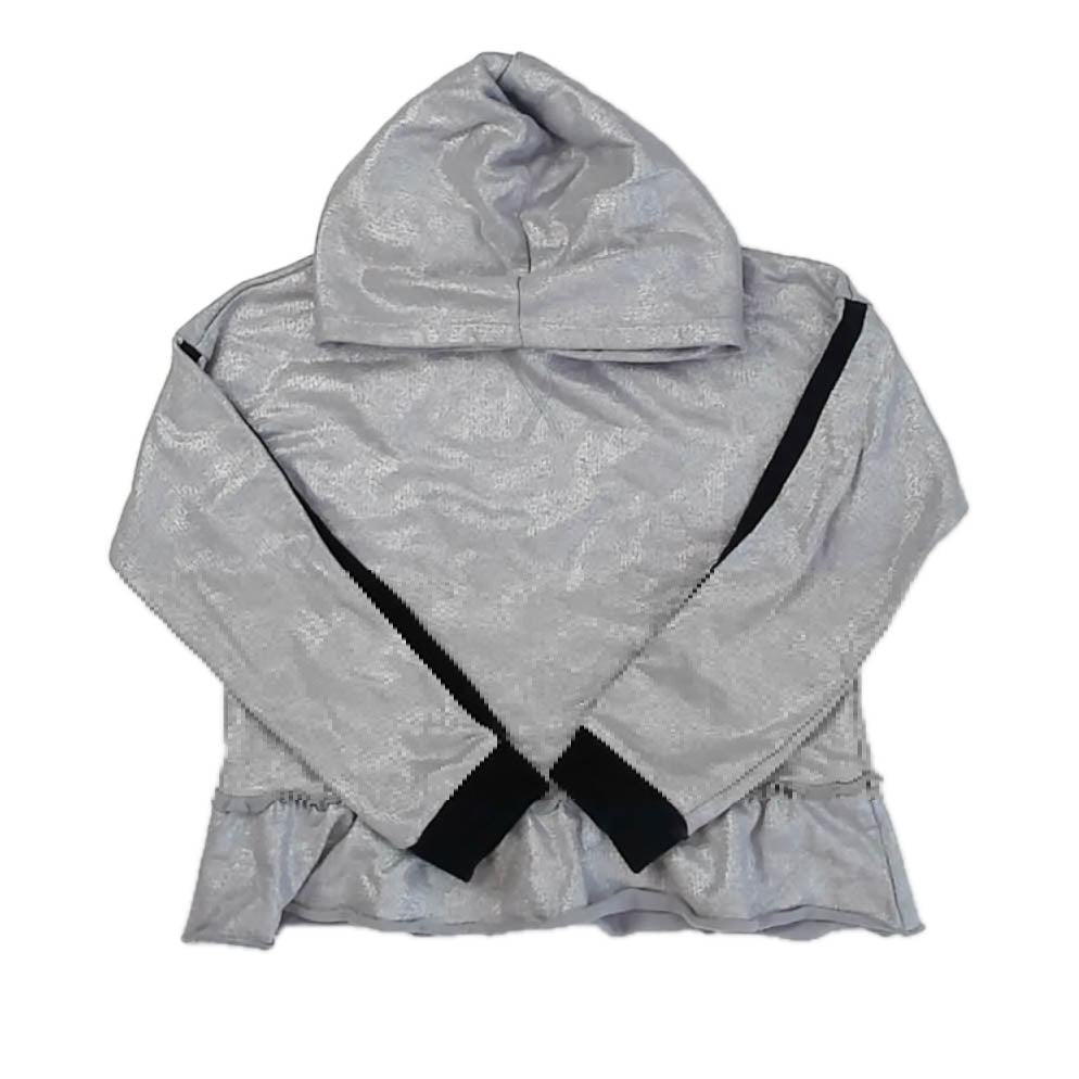 Rockets of Awesome Girls Silver Hoodie Size: 7 Years Silver