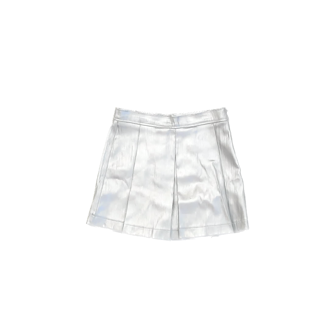 Zara Girls Silver Skirt Size: 10 Years Silver