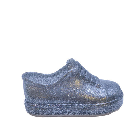 Mini Melissa Girls Silver Shoes Size: 6 Toddler Silver