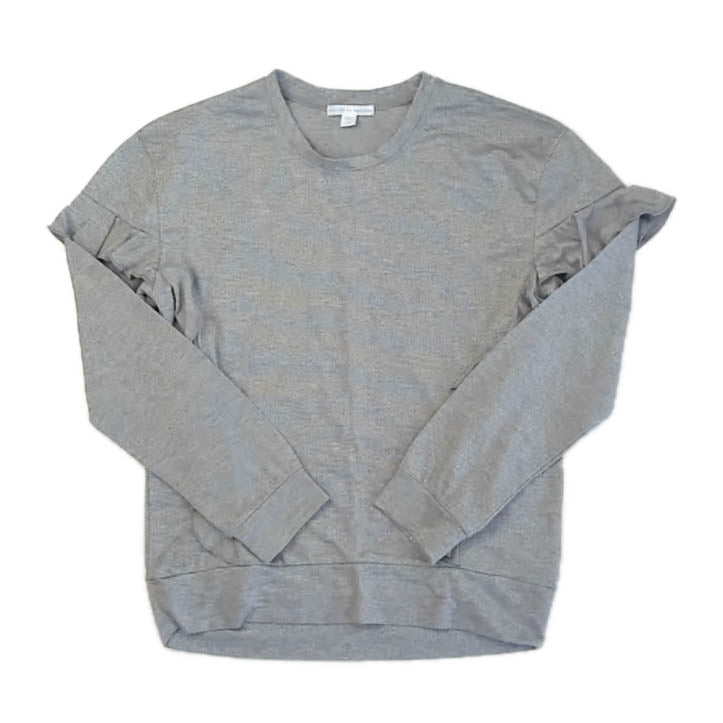 Rockets of Awesome Girls Silver Long Sleeve Shirt Size: 10 Years Silver