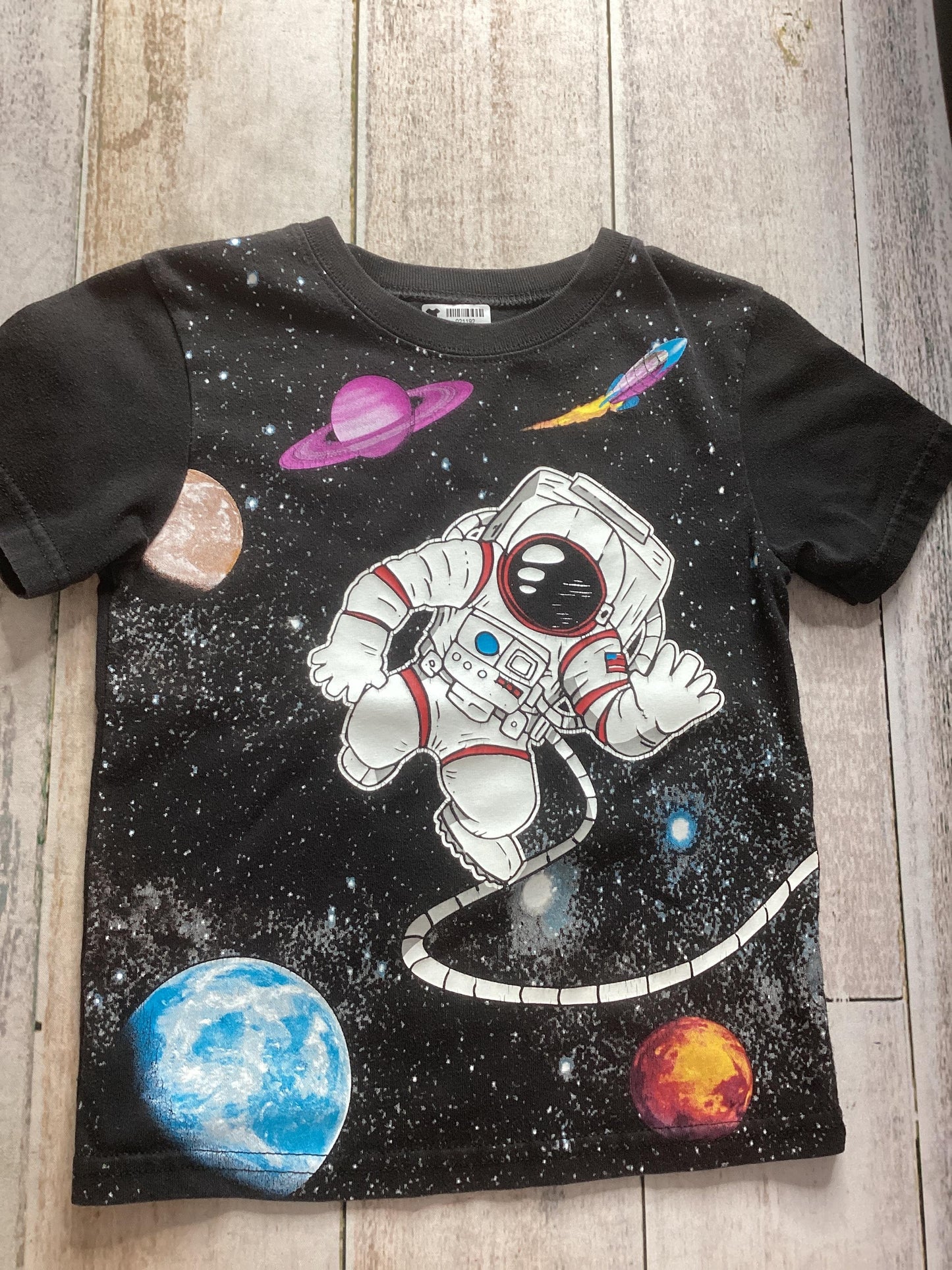 Boys Space Shirt Size: 4T Space