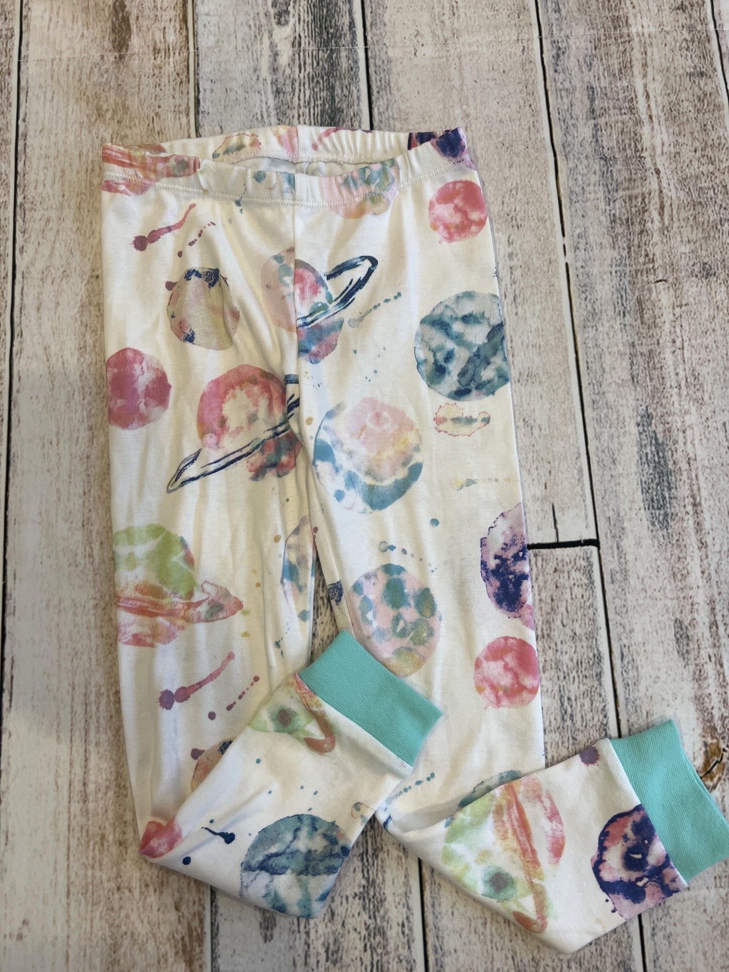 Burt's Bees Girls Space Pajamas Size: 5 Space