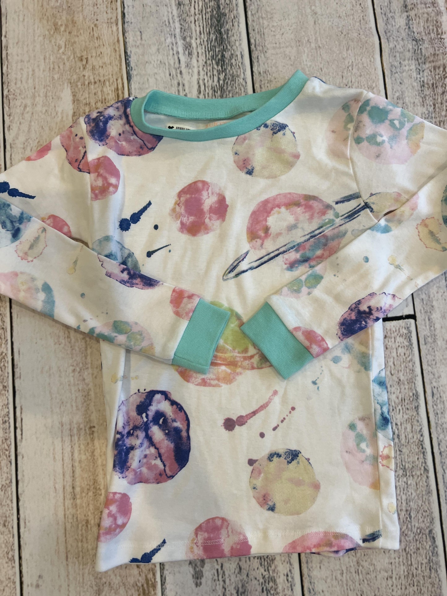 Burt's Bees Girls Space Pajamas Size: 5 Space