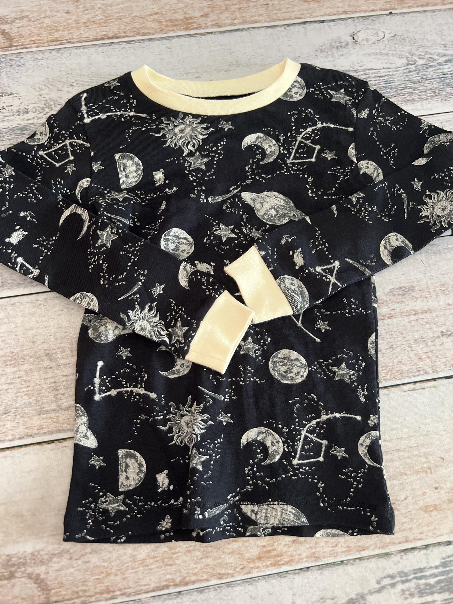 Burt's Bees Unisex Space Pajamas Size: 4T Space