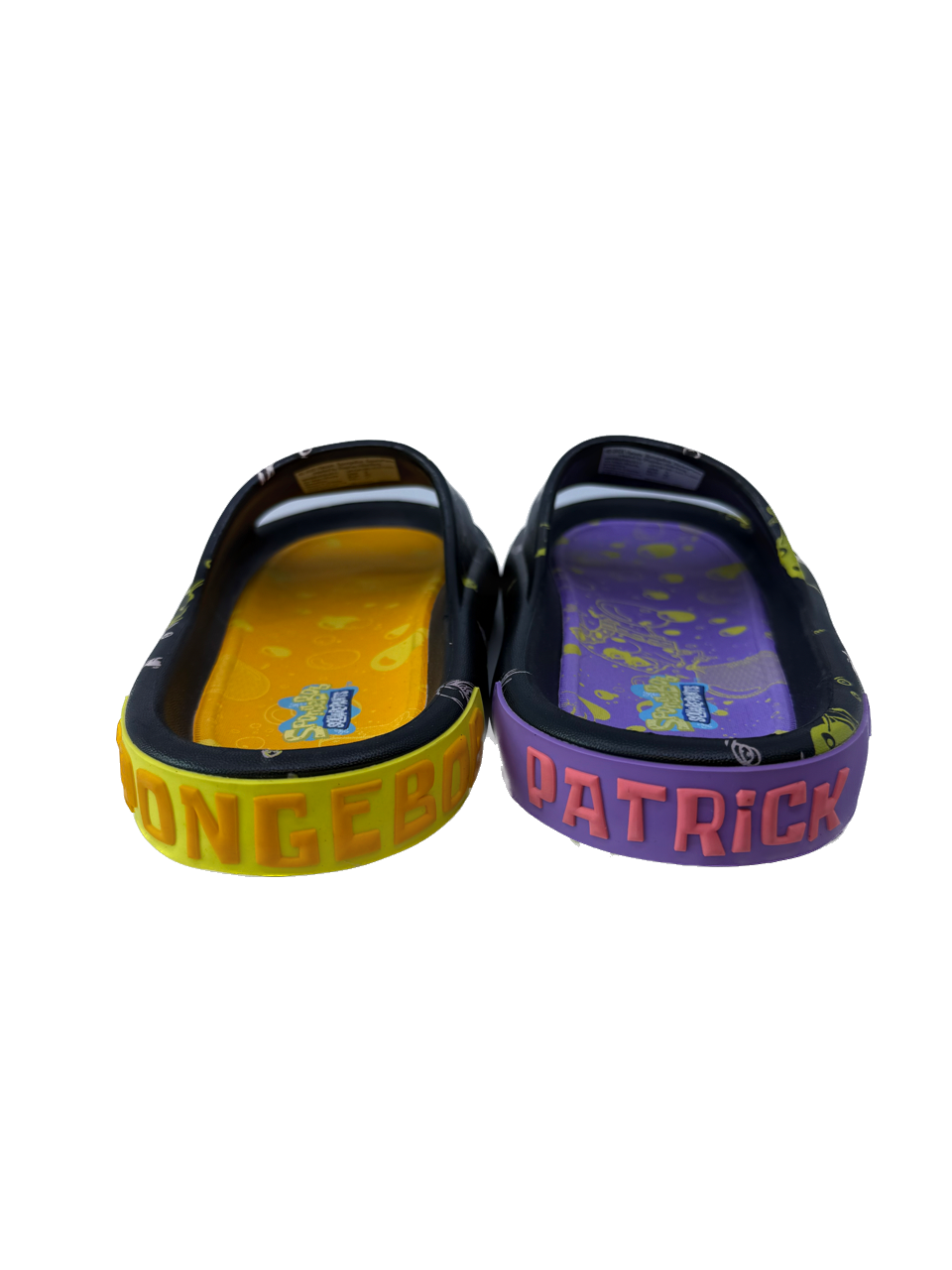Ground Up Boys Sponge Bob Flip Flops Size: Men's 9 Sponge Bob