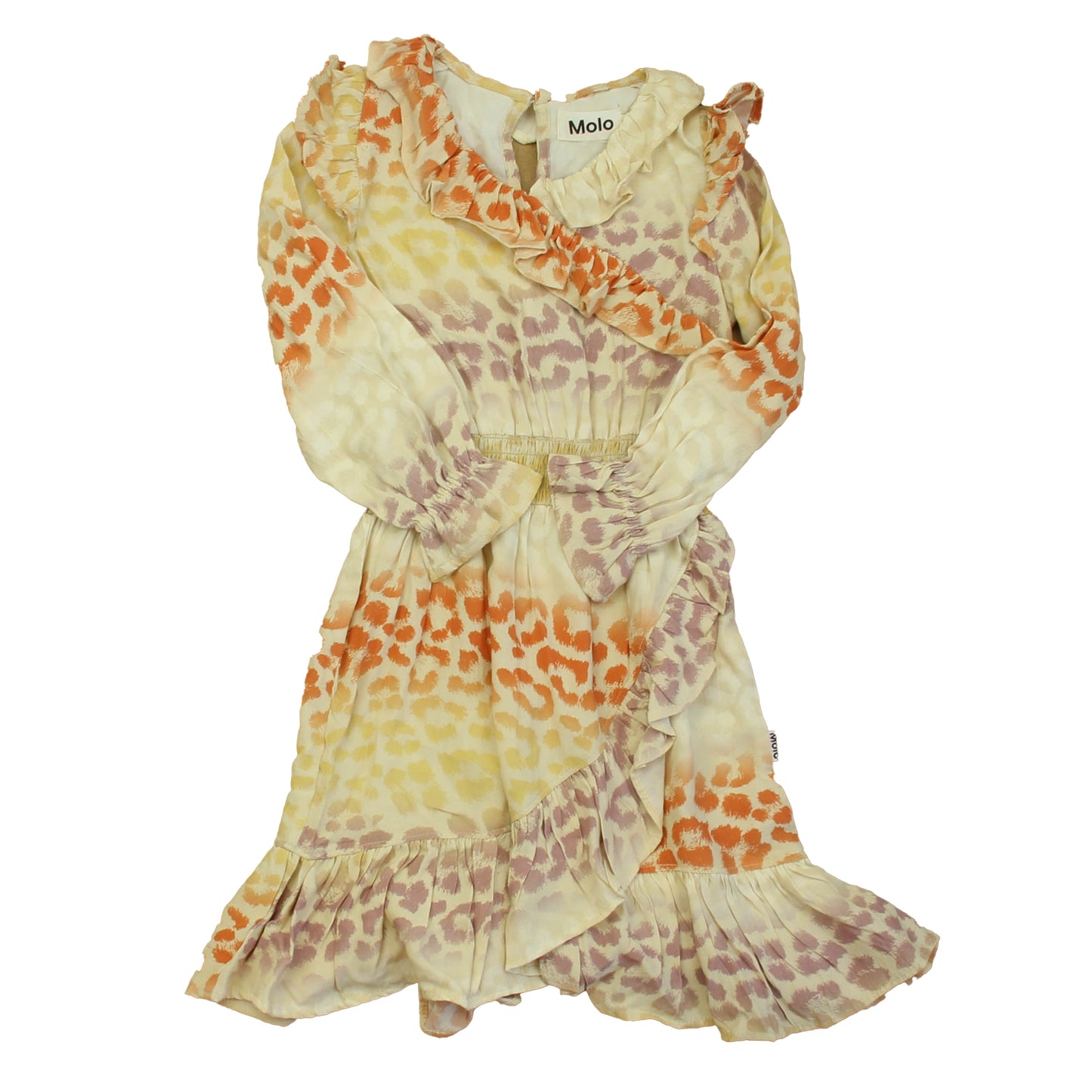 Molo Girls Starlight Lepard Dress Size: 3-4T Starlight Lepard