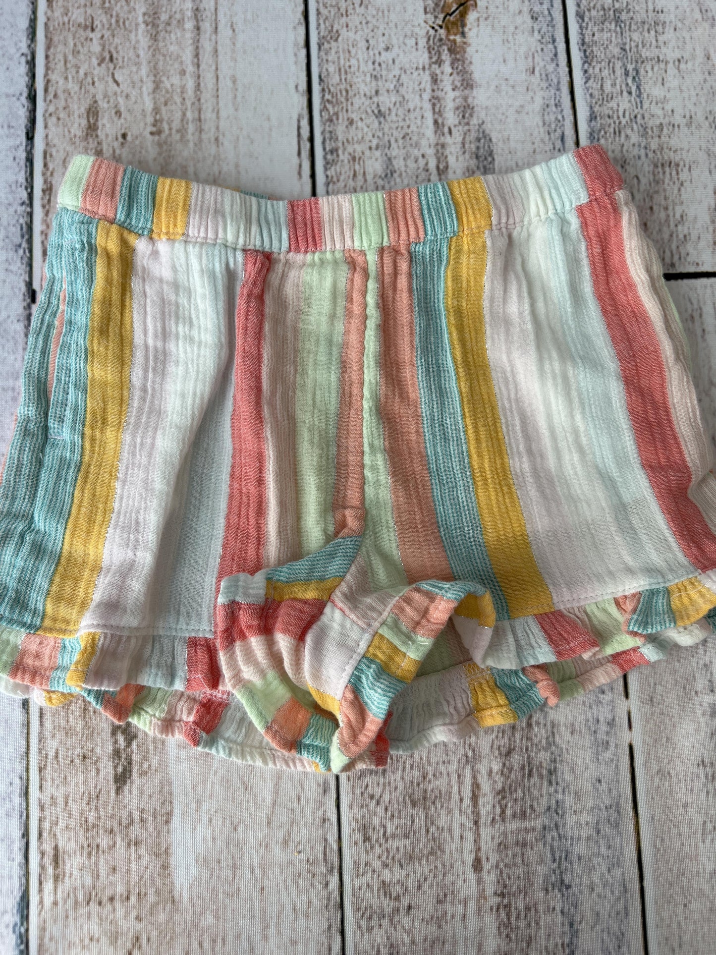 Cat & Jack Girls Stripe | Multi Shorts Size: 3T Stripe | Multi