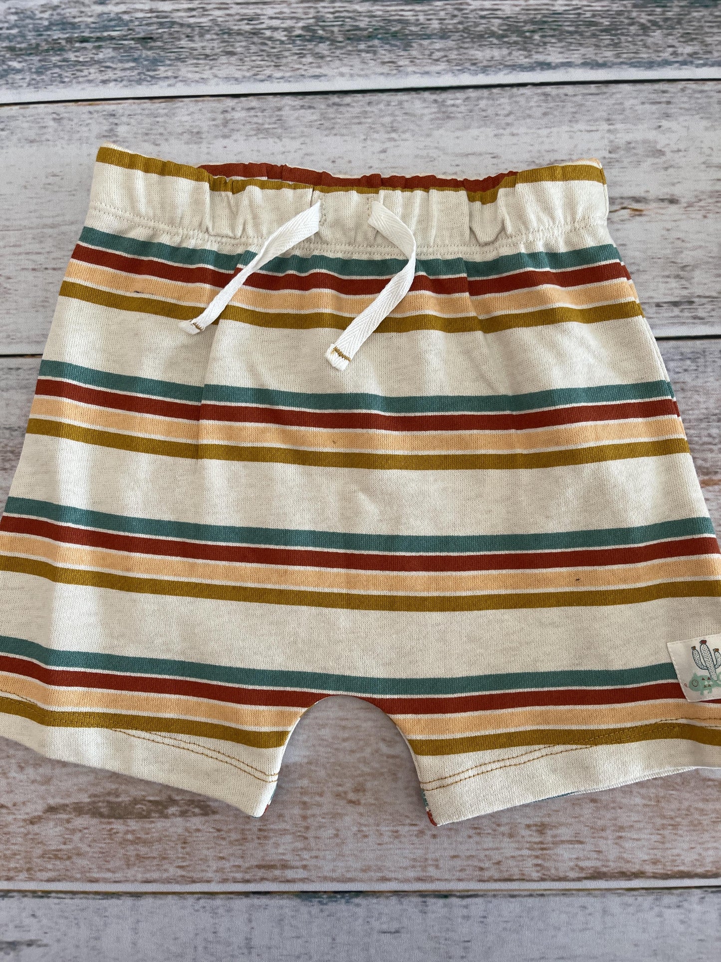 Mac and Moon Boys Stripe Shorts Size: 24 months Stripe