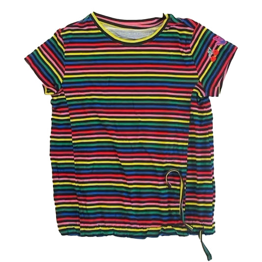 Rockets of Awesome Girls Stripe T-Shirt Size: 7 Years Stripe