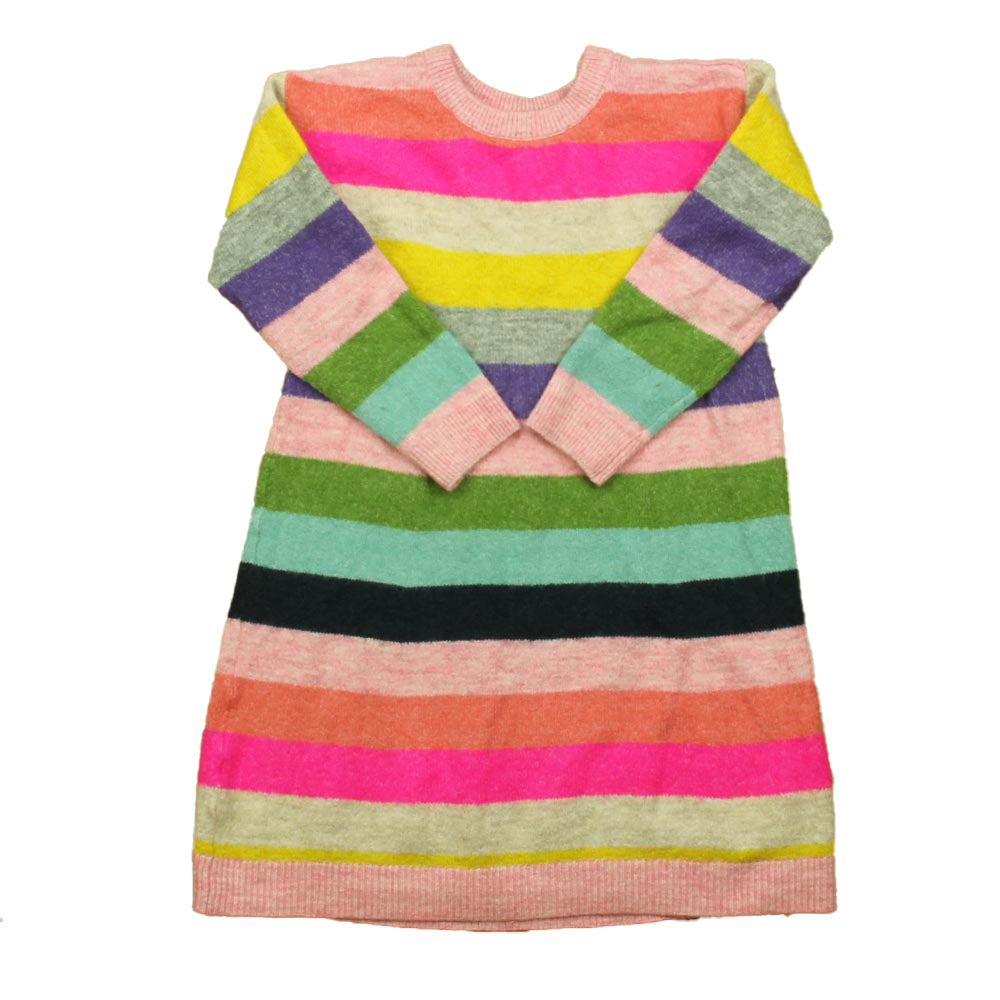 Gap Girls Striped Sweater Dress Size: 5T