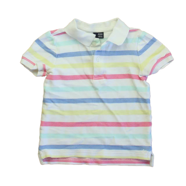 Janie and Jack Boys Striped Polo Shirt Size: 18-24 Months Striped