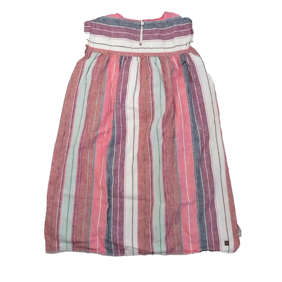 Tea Collection Girls Striped Dress Size: 12 Years Striped