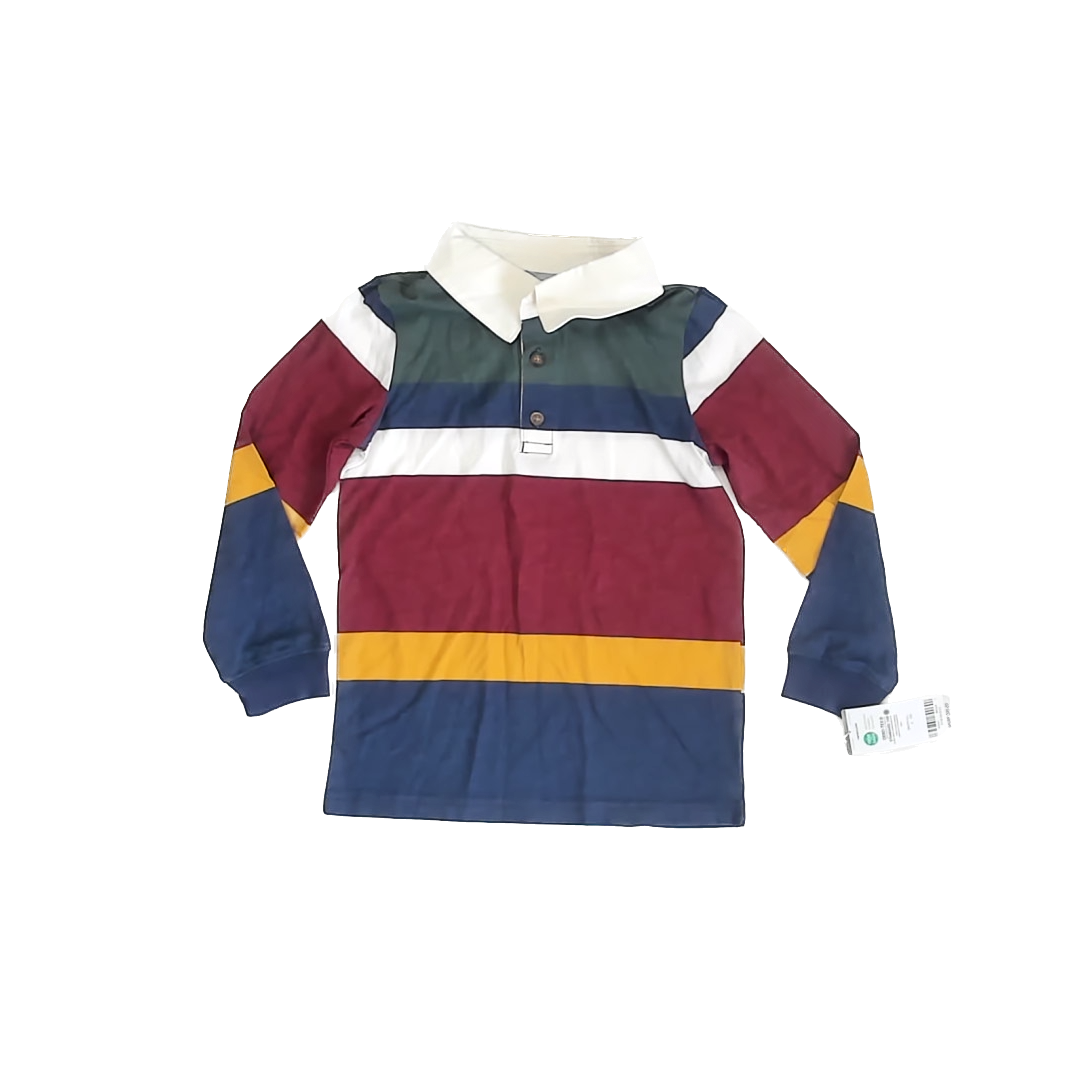 Carter''s Boys Striped Rugby Shirt Size: 5T Striped